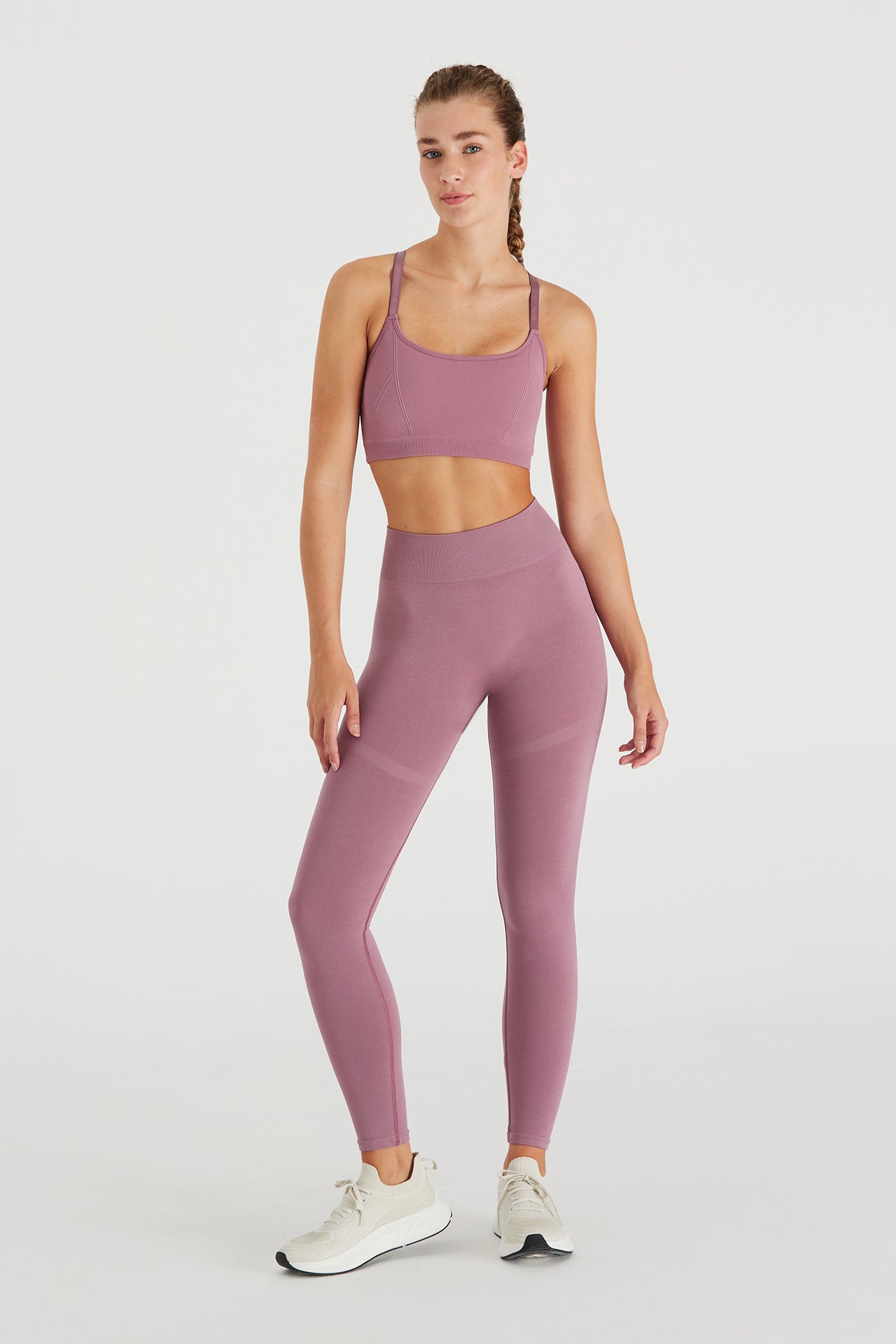 Boboist-Sienna Tayt Sienna Yüksek Bel 7/8 Dikişsiz Tayt-Tayt-5-Milagron.com