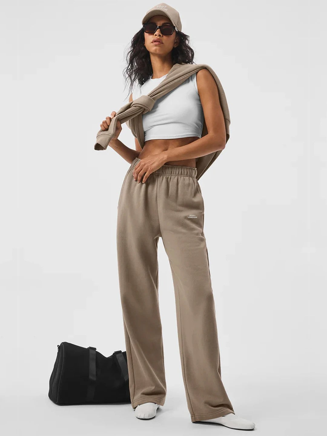 Body London-Body London Düz Paça Eşofman Altı-Eşofman-1-Milagron.com