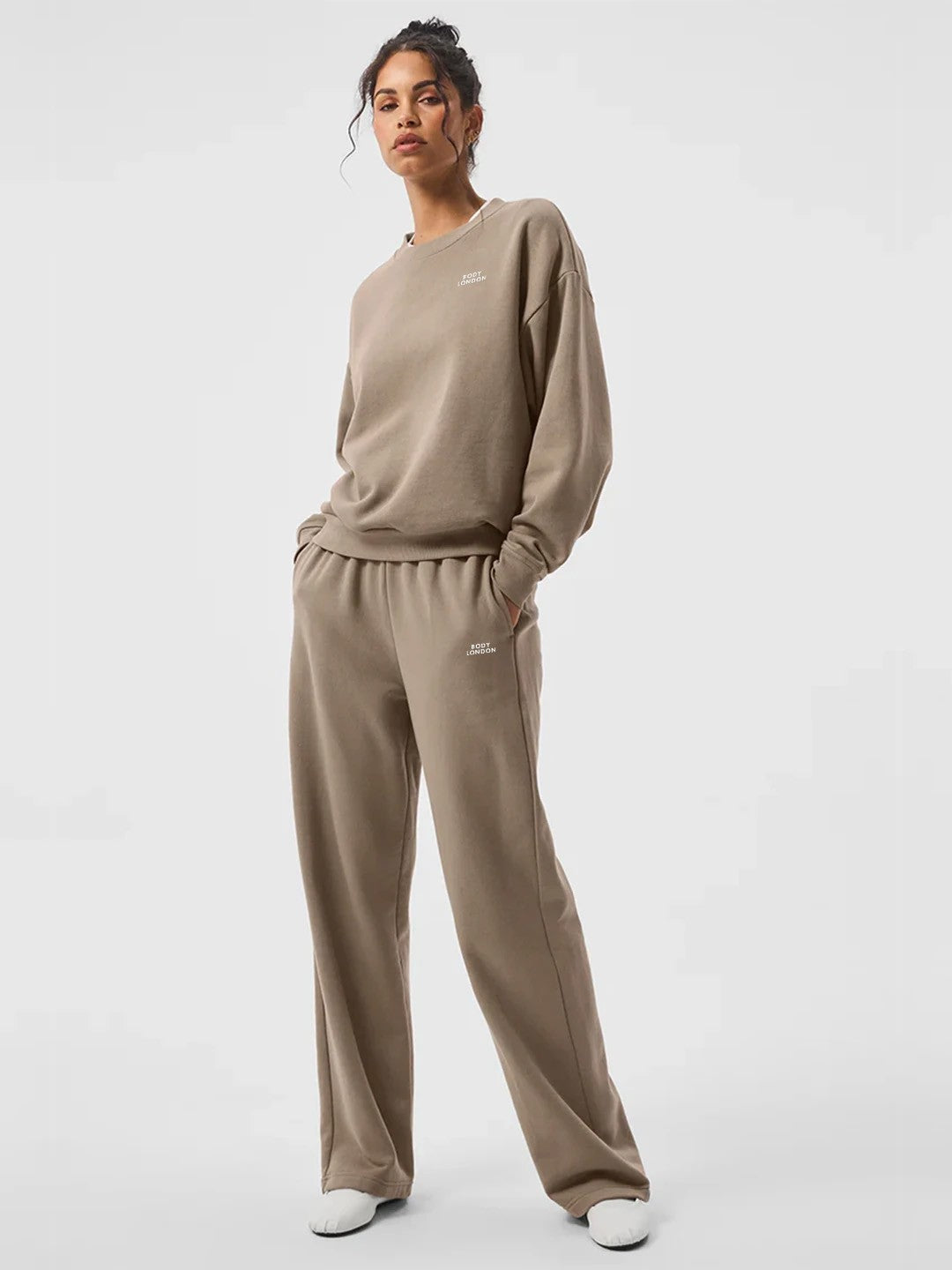 Body London-Body London Düz Paça Eşofman Altı-Eşofman-2-Milagron.com