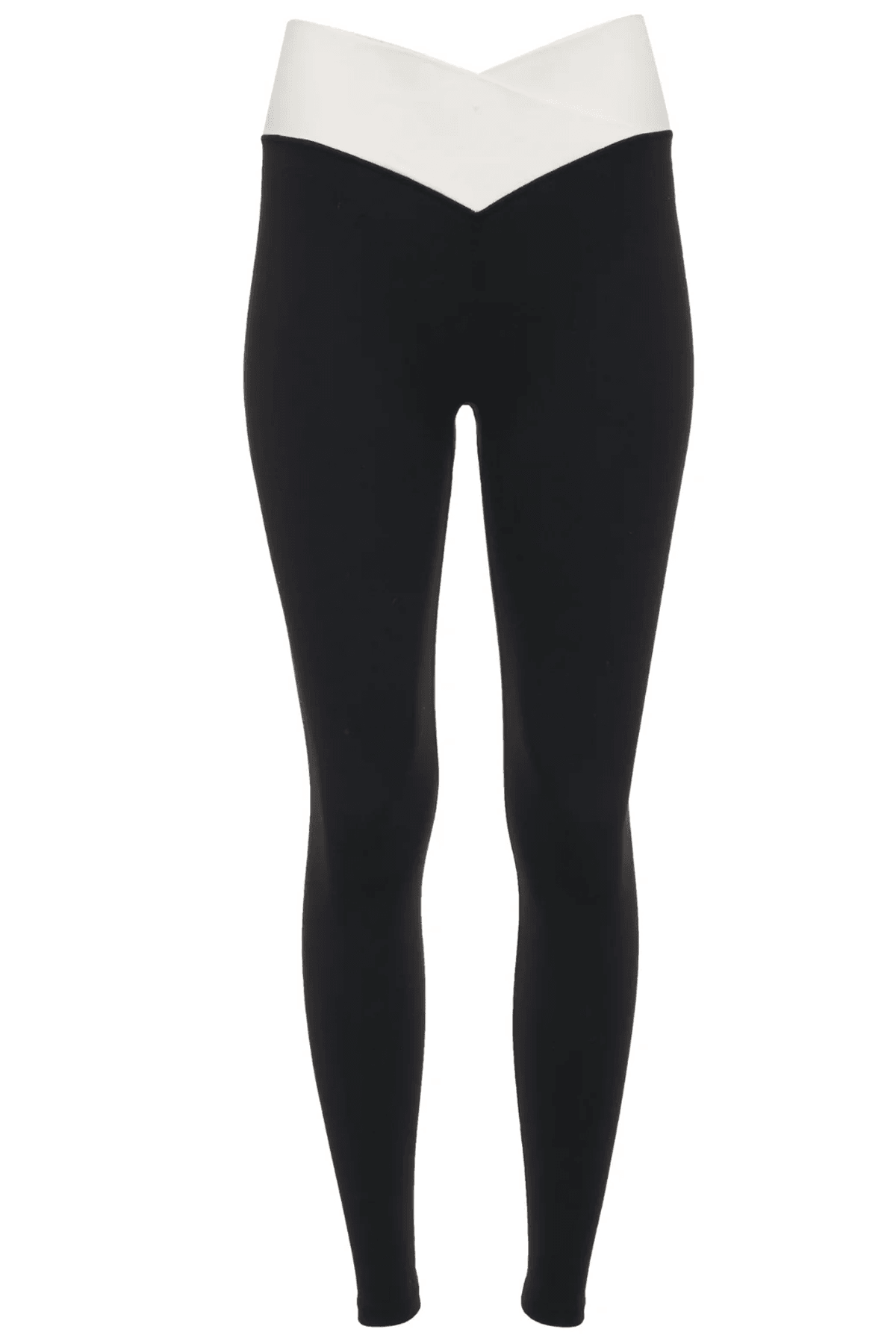 Body London-Çapraz Yüksek Bel Toparlayıcı Tayt-Tayt-4-Milagron.com