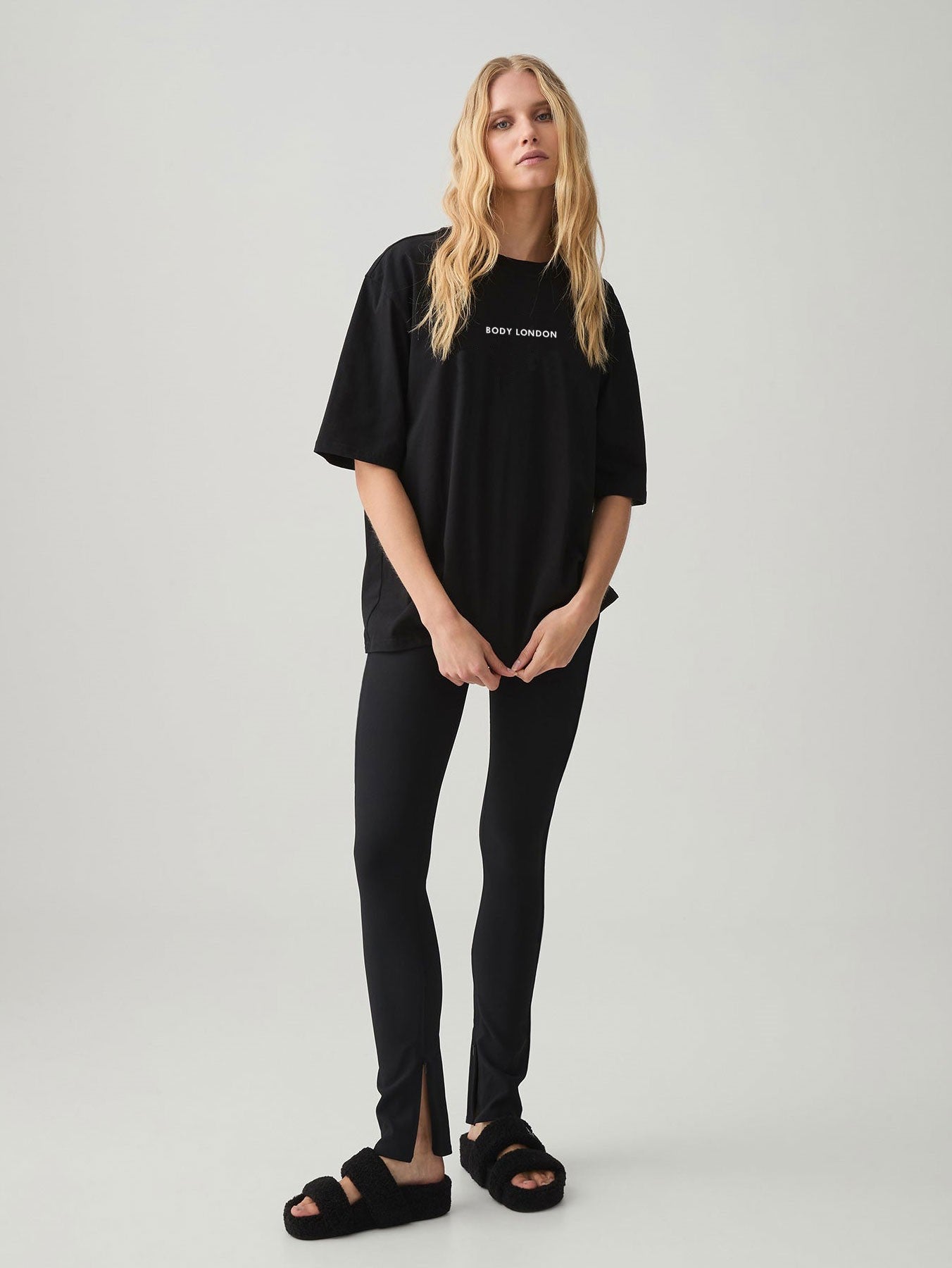 Body London-Retro Body London Logo Tişört-T-Shirt-3-Milagron.com