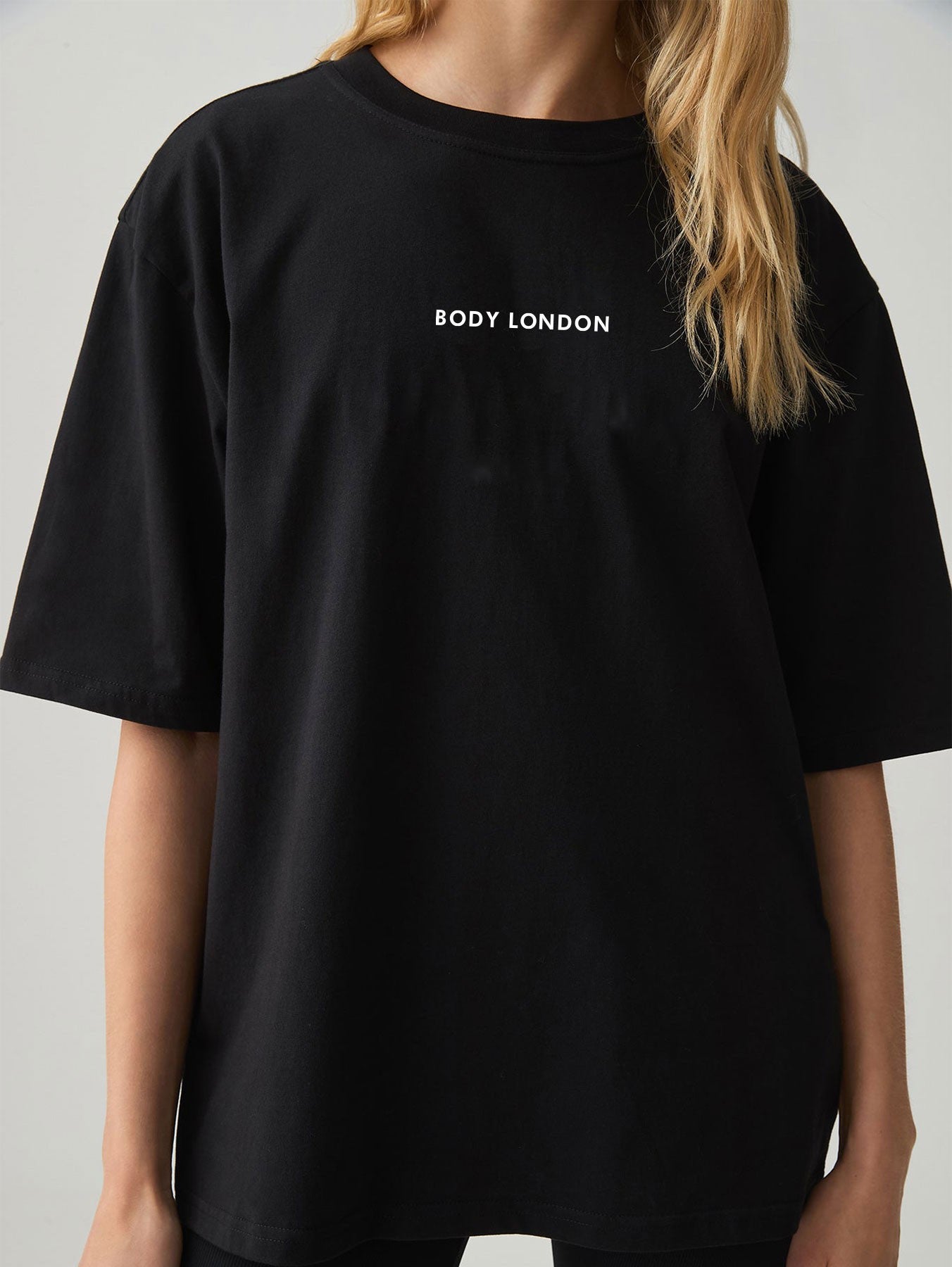 Body London-Retro Body London Logo Tişört-T-Shirt-4-Milagron.com