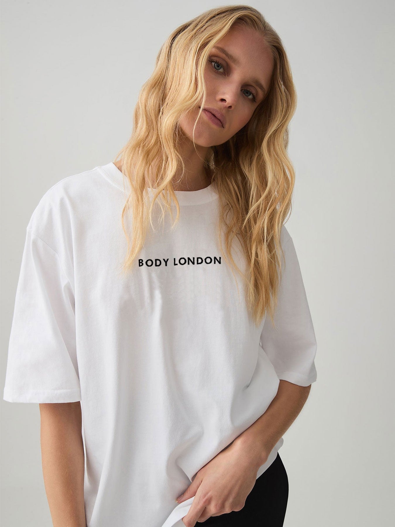 Body London-Retro Body London Logo Tişört-T-Shirt-7-Milagron.com