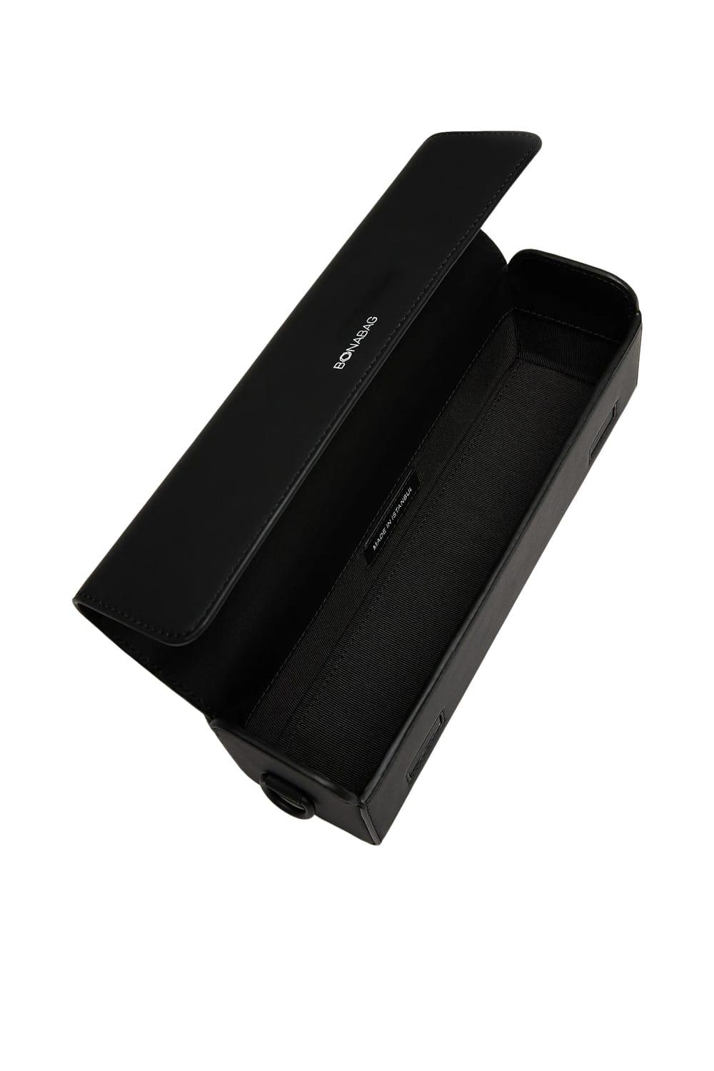 Bonabag-Longi Black-Omuz Çantası-4-Milagron.com