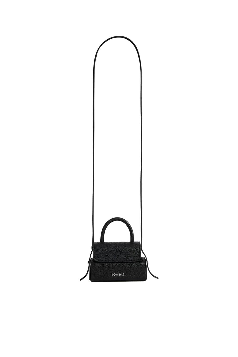 Bonabag-Mini Dualer Black-Omuz Çantası-1-Milagron.com