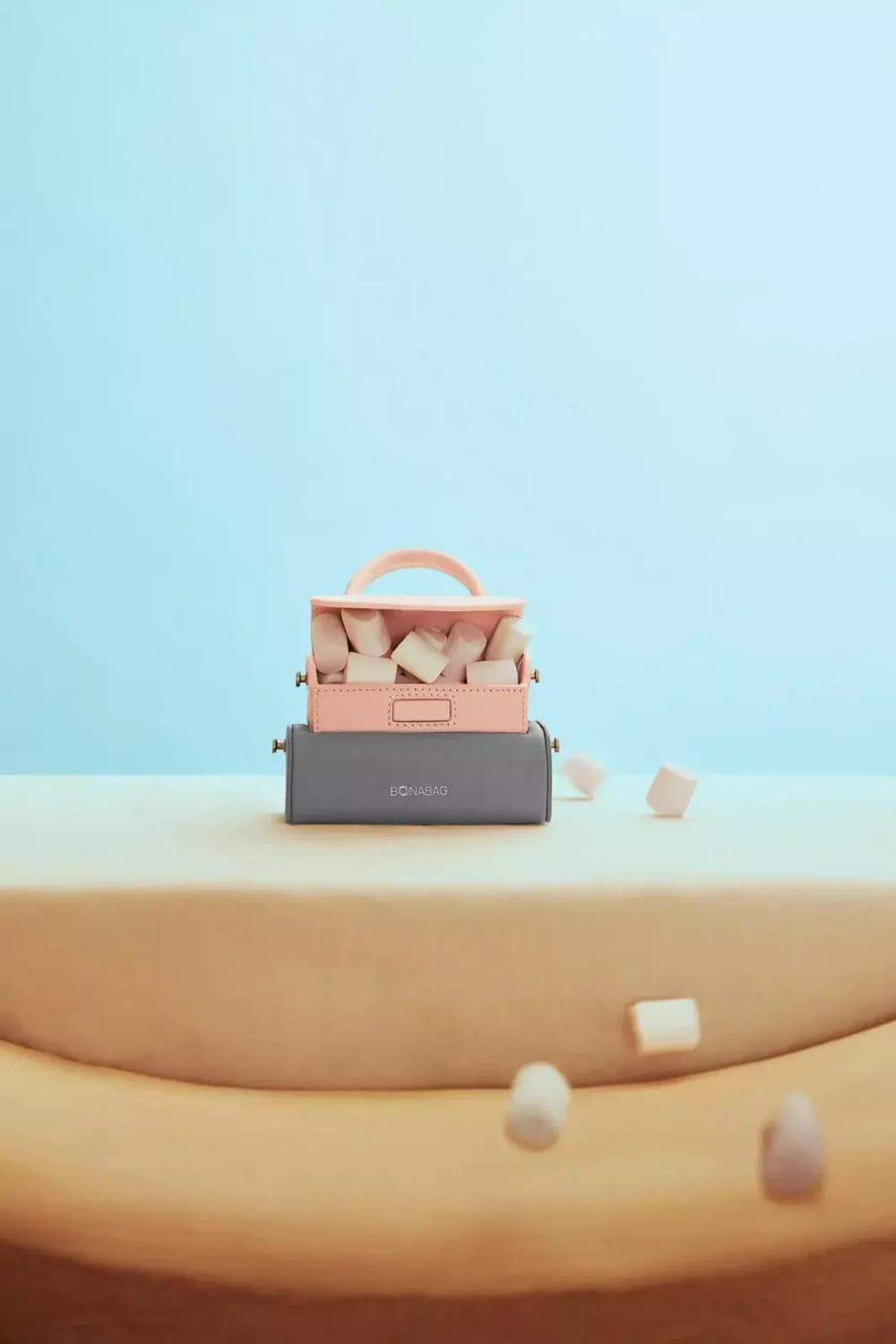 Bonabag-Mini Dualer Marshmallow-Omuz Çantası-6-Milagron.com