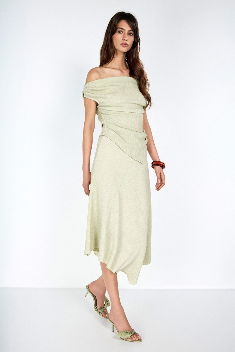 Boneqa Barcelona-Asimetrik Mint Etek-Etek-4-Milagron.com