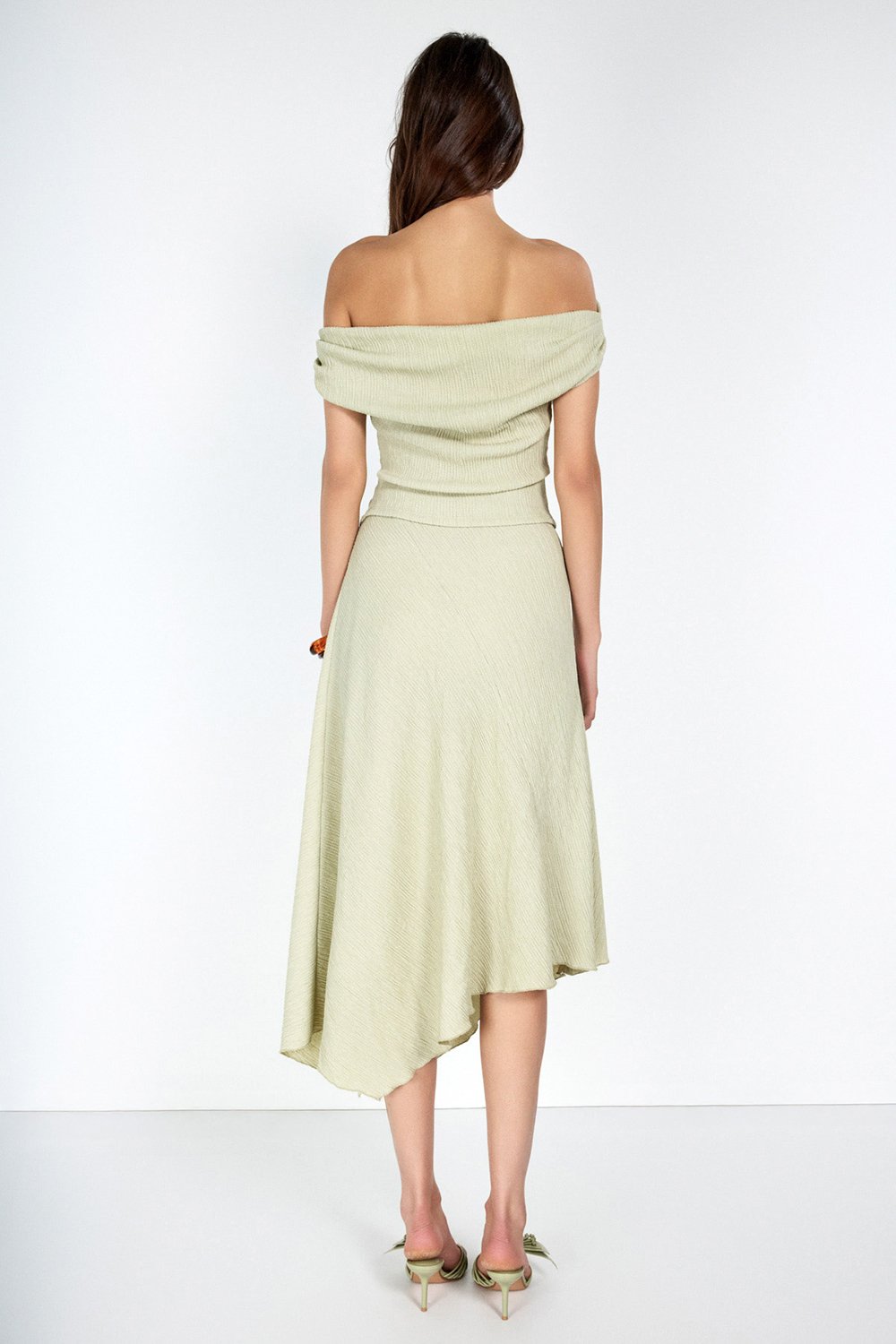 Boneqa Barcelona-Asimetrik Mint Etek-Etek-5-Milagron.com