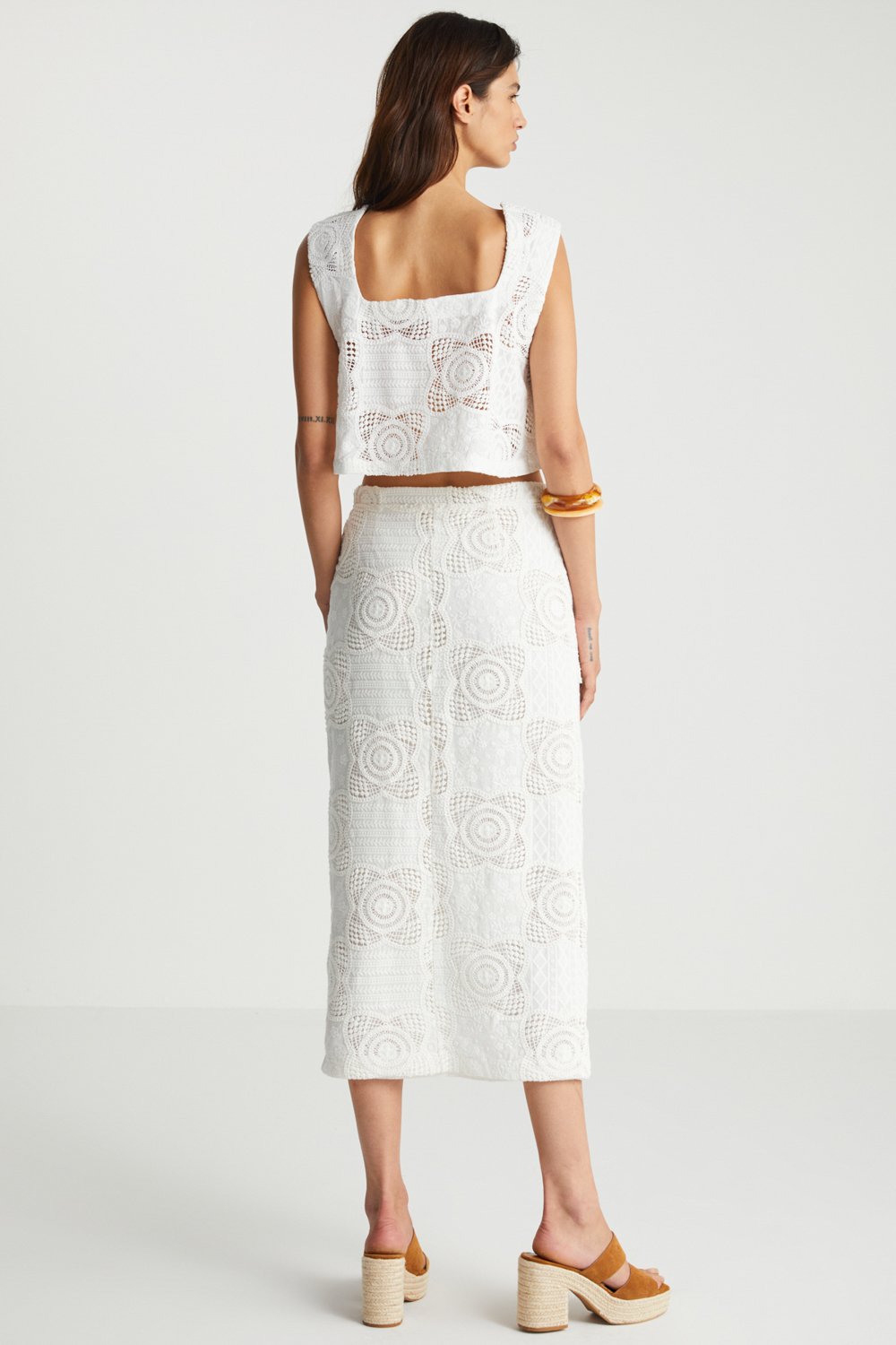 Boneqa Barcelona-Brode Kumaş Askılı Bluz-Bluz-6-Milagron.com