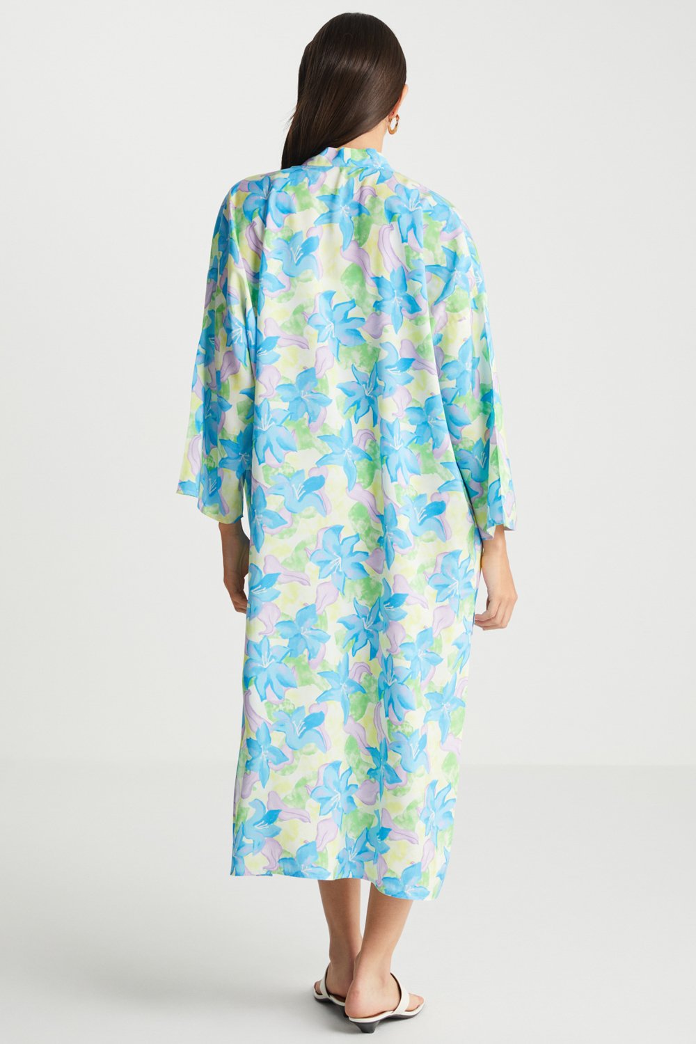 Boneqa Barcelona-Çiçek Desenli Kimono-Kimono-3-Milagron.com