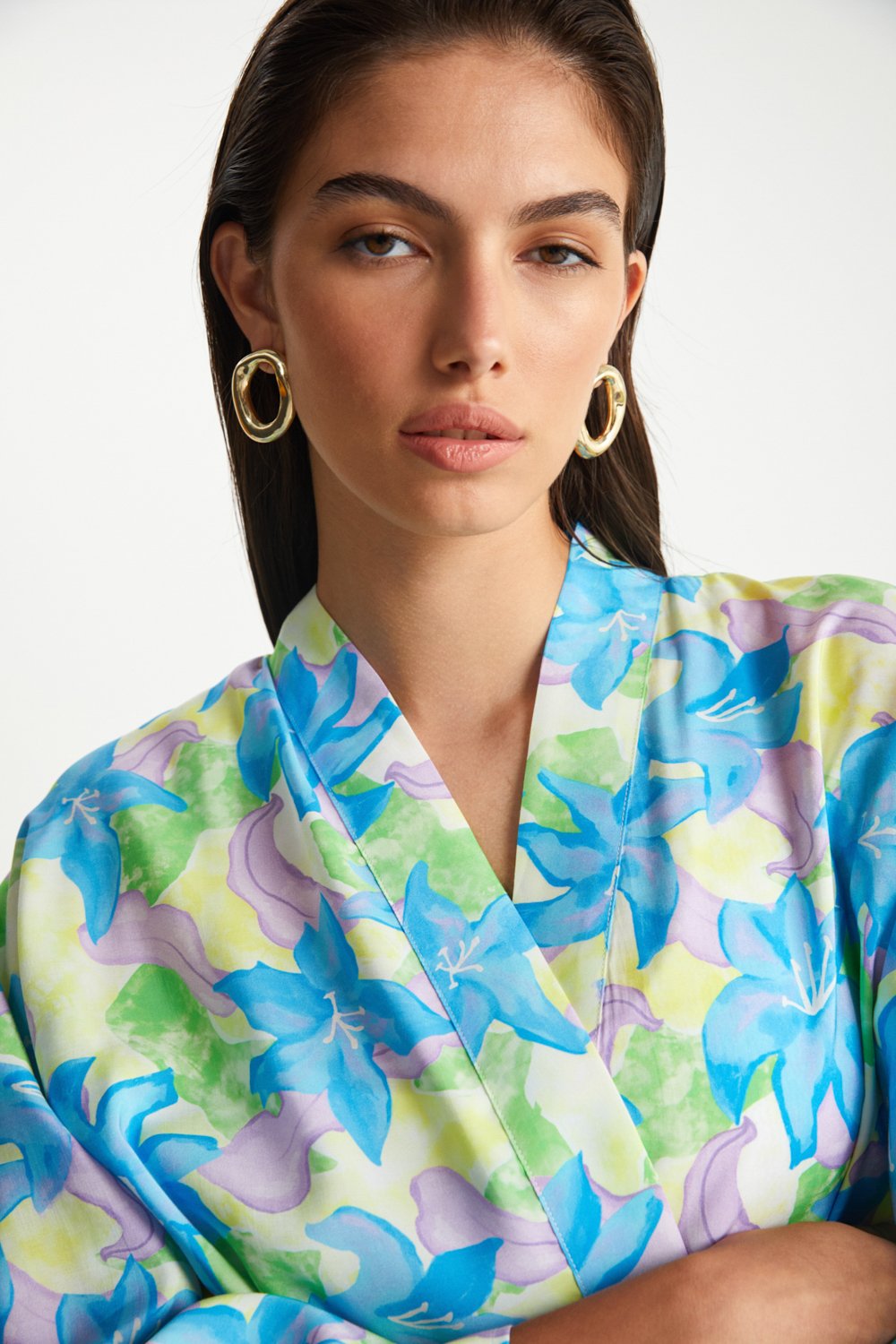 Boneqa Barcelona-Çiçek Desenli Kimono-Kimono-5-Milagron.com