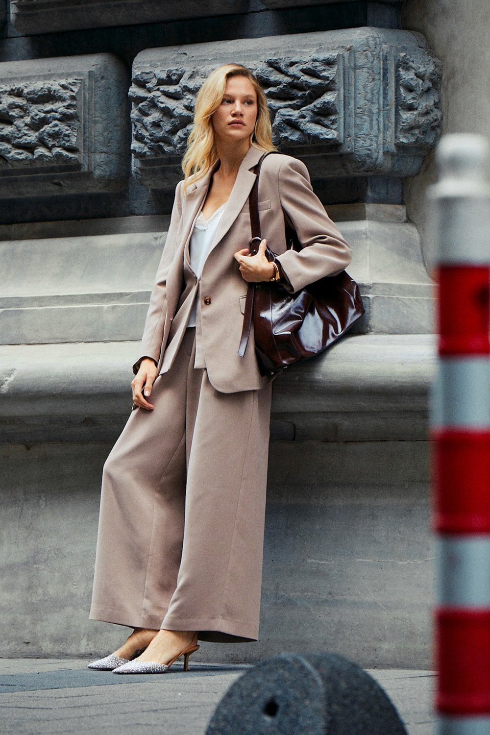 Boneqa Barcelona-Geniş Paça Pileli Pantolon-Pantolon-6-Milagron.com