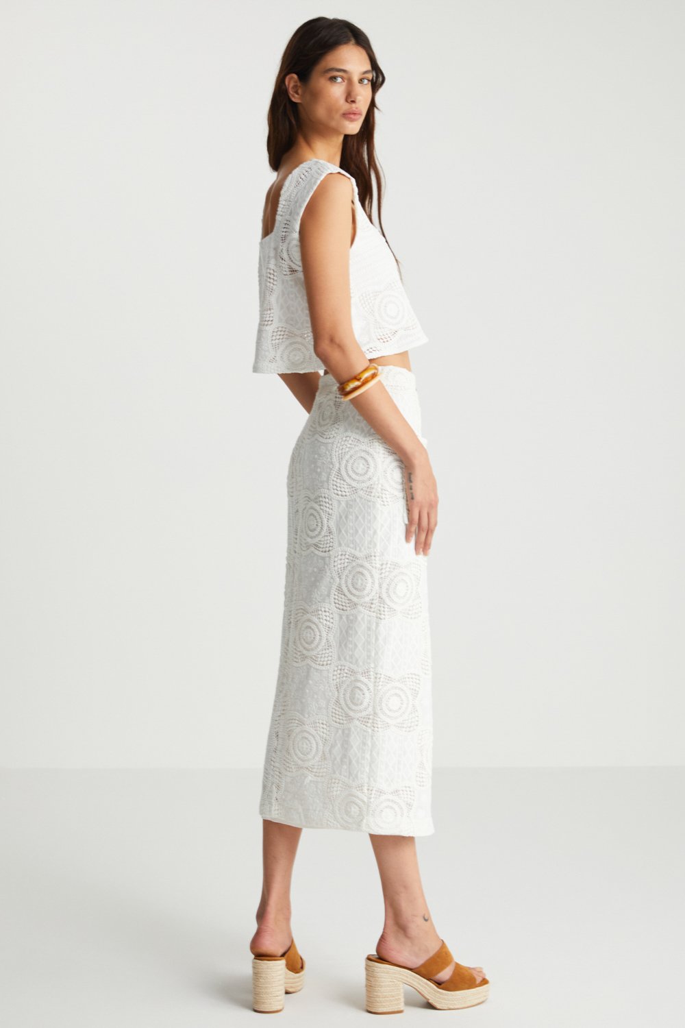 Boneqa Barcelona-Günlük Giyim Brode Etek-Etek-4-Milagron.com