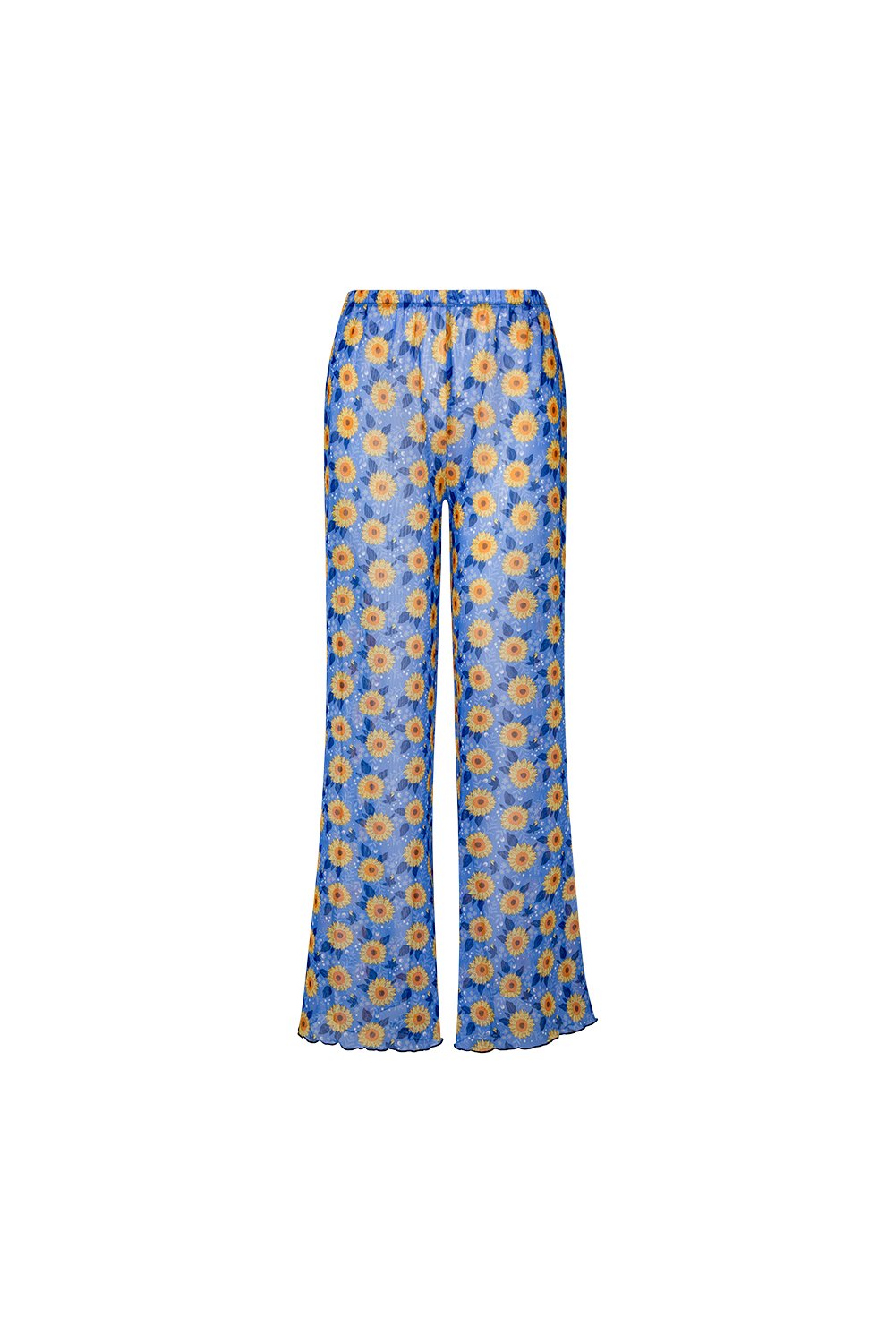 Bonesta-Alvara Ayçiçeği Desenli Pantolon Pareo-Pareo & Bandana-1-Milagron.com