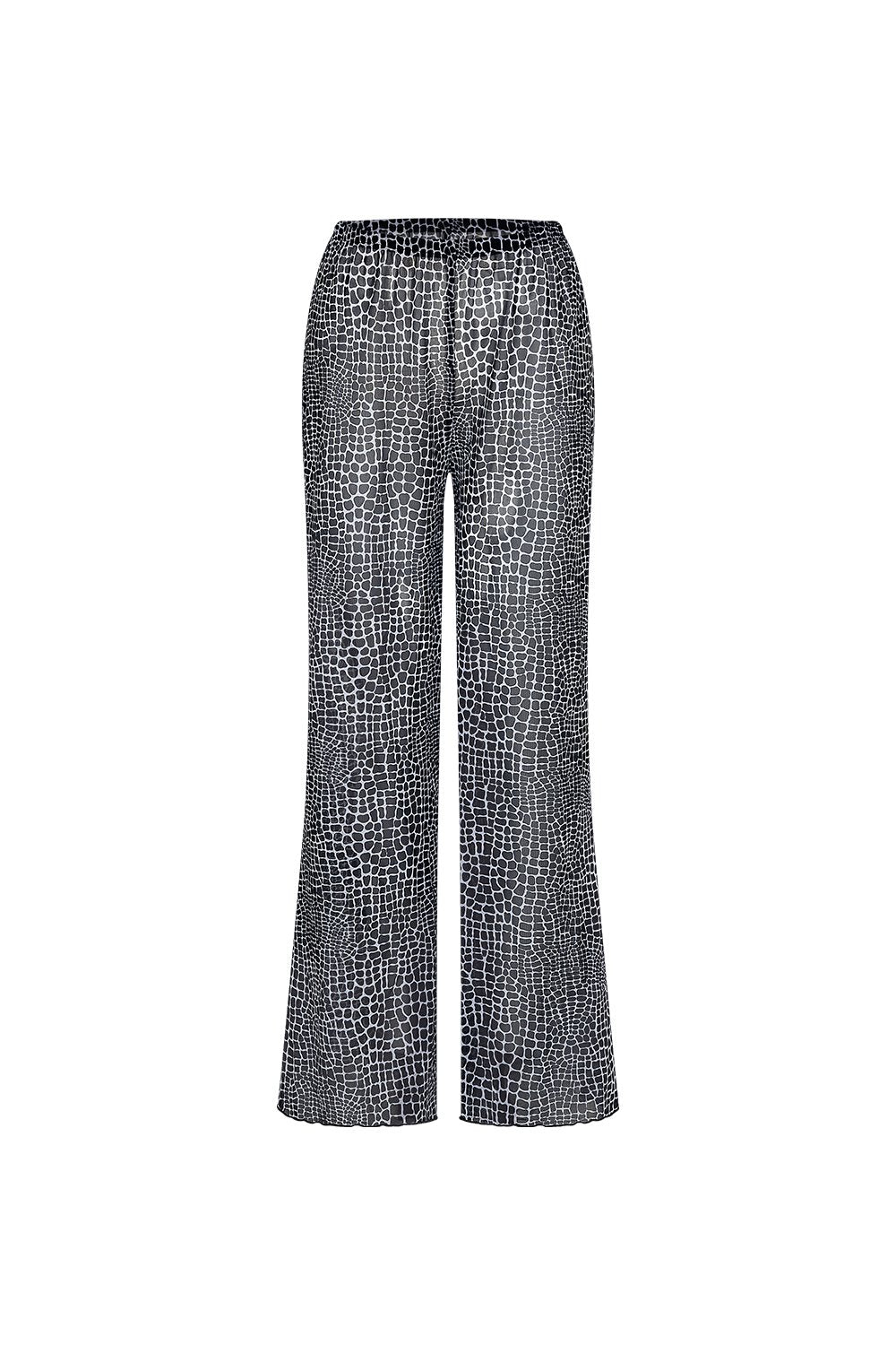 Bonesta-Alvara Mozaik Desenli Pantolon Pareo-Pareo & Bandana-1-Milagron.com