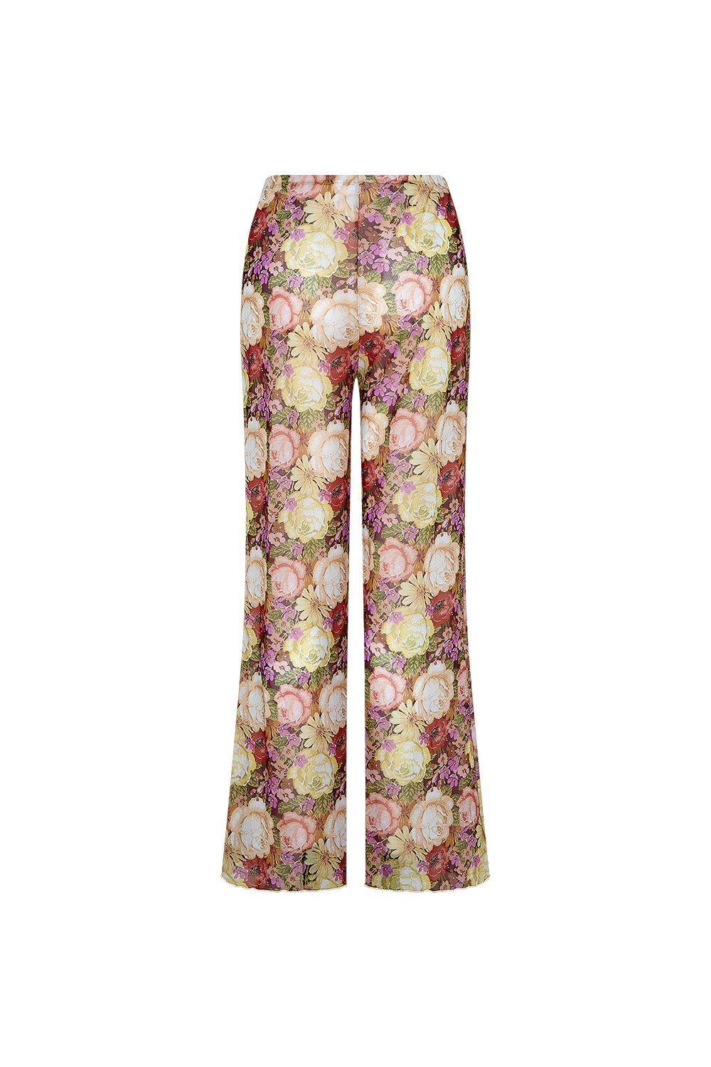 Bonesta-Alvara Renkli Pastel Çiçek Desenli Pantolon Pareo-Pareo & Bandana-2-Milagron.com