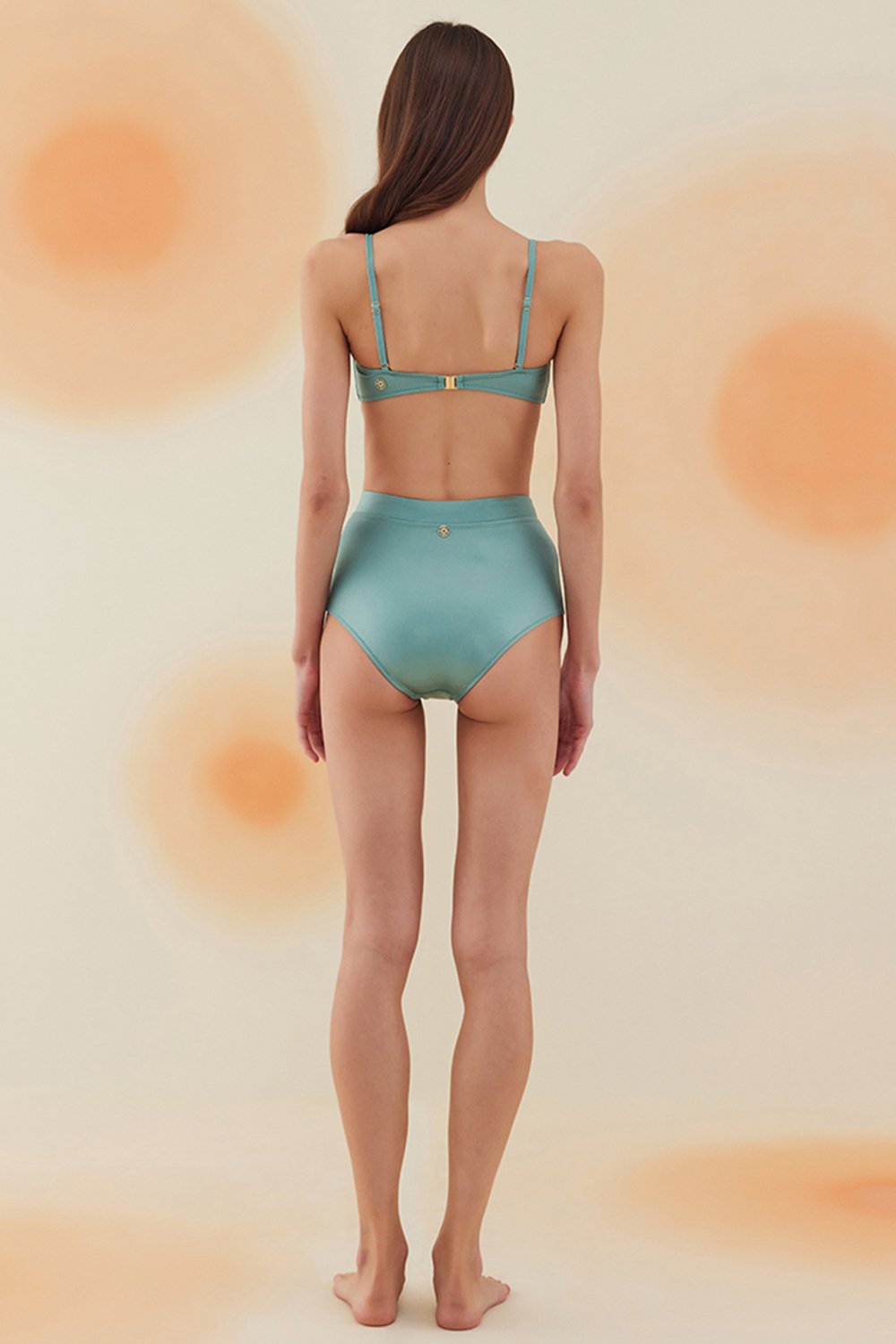 Bonesta-Barchan Mint Green Kaplı Bikini Takımı-Bikini & Mayo-3-Milagron.com