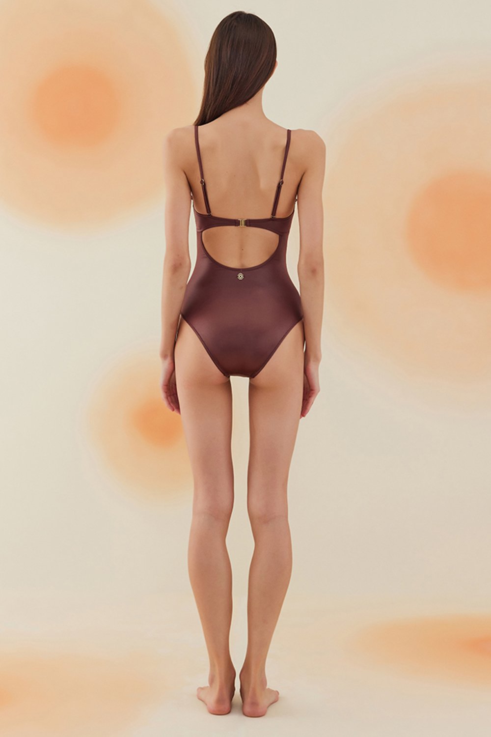 Bonesta-Caliche Burnt Umber Kuşgözlü Kaplı Mayo-Bikini & Mayo-3-Milagron.com