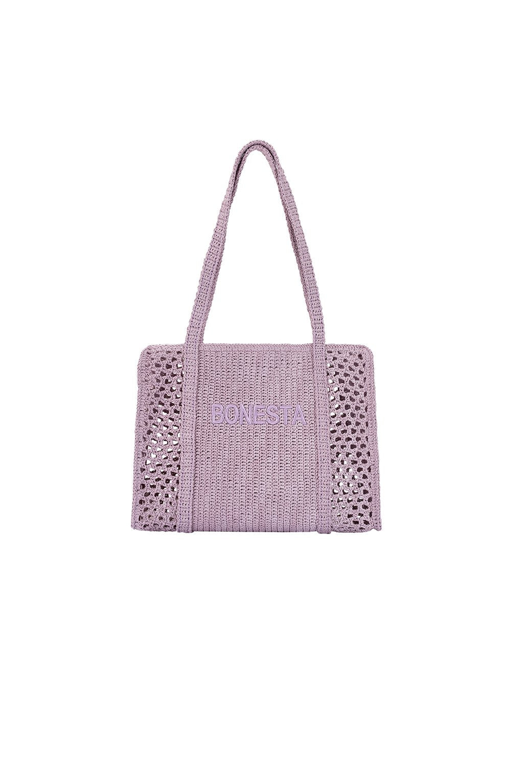 Bonesta-Capri Lavender Plaj Çantası-Omuz Çantası-1-Milagron.com