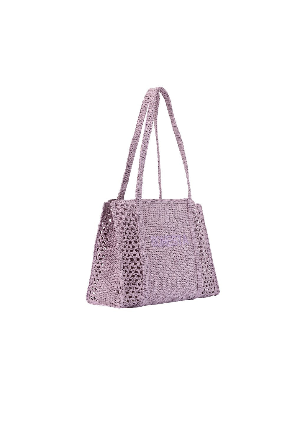 Bonesta-Capri Lavender Plaj Çantası-Omuz Çantası-2-Milagron.com