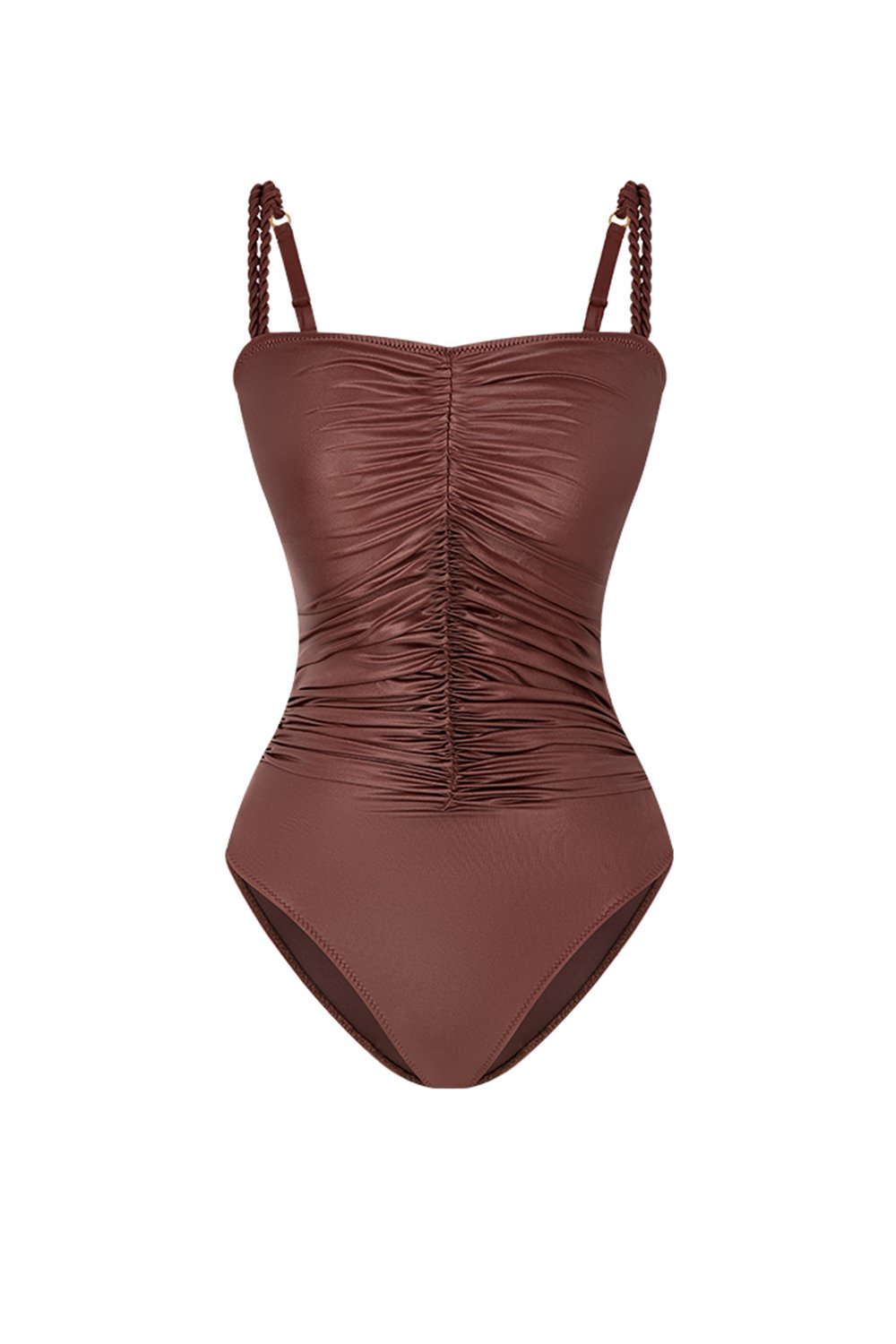 Bonesta-Hamada Burnt Umber Drapeli Straplez Mayo-Bikini & Mayo-8-Milagron.com