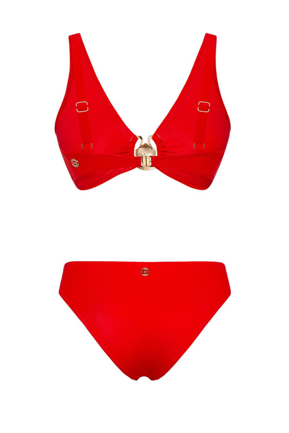 Bonesta-Kharan Scarlet Red Toparlayıcı Bikini Takımı-Bikini & Mayo-5-Milagron.com