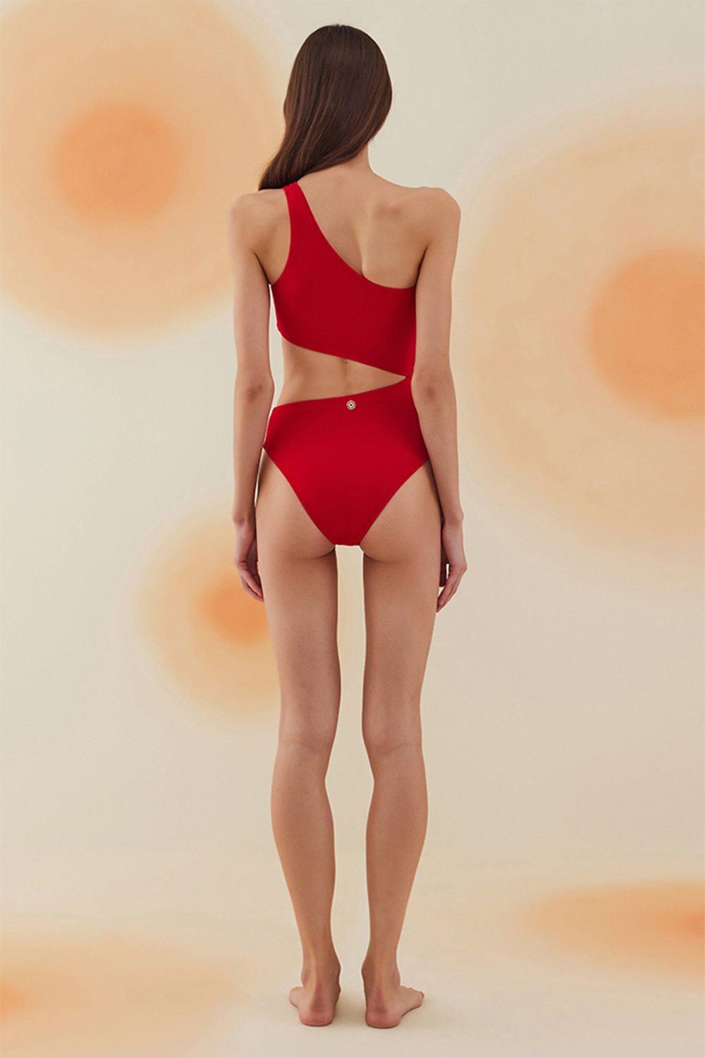 Bonesta-Playa Fushsia Tek Omuz Asimetrik Mayo-Bikini & Mayo-3-Milagron.com