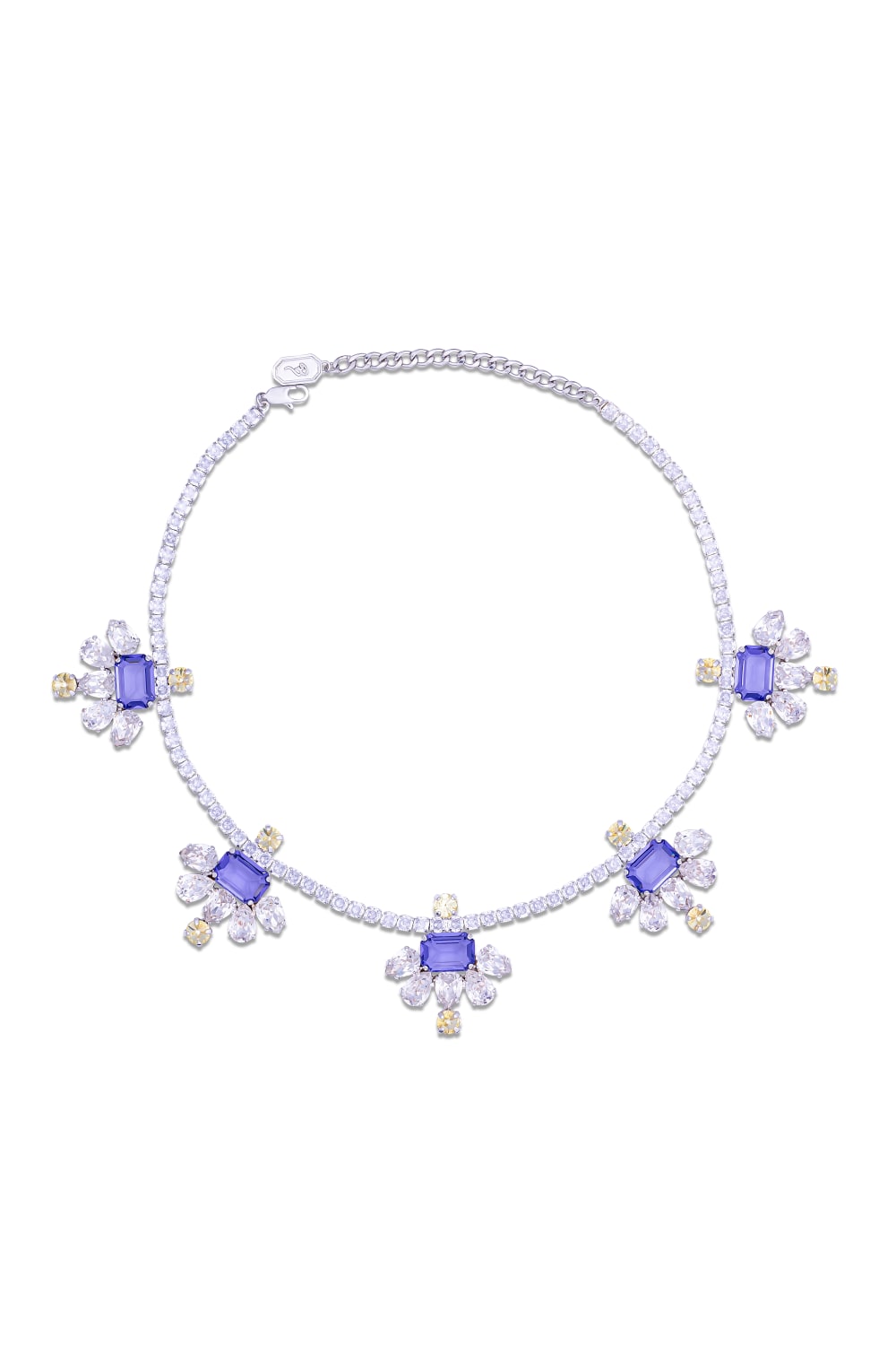 Bonette-Lavender Gerdanlık Violet Outburst-Kolye-1-Milagron.com