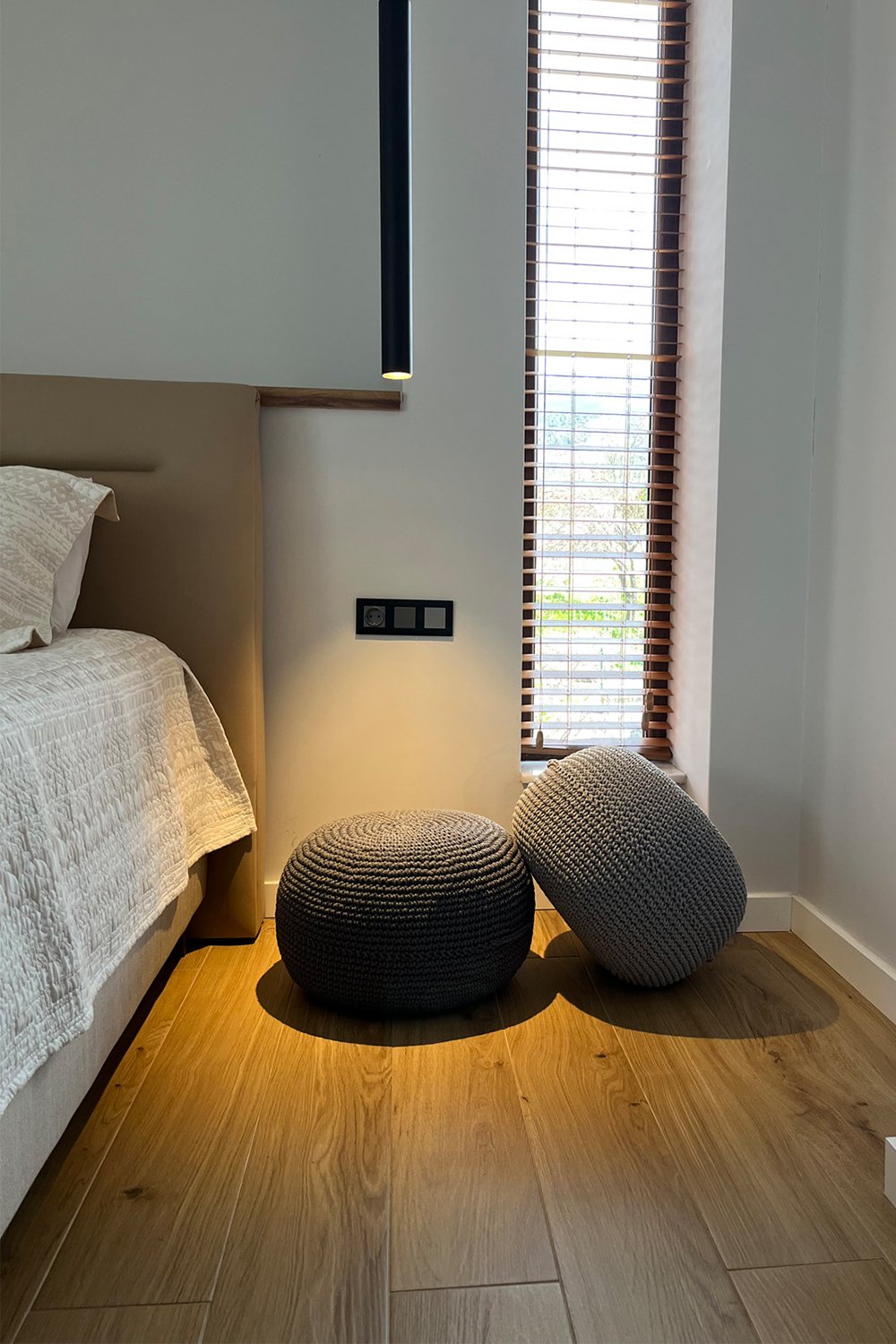 Bonhou-El Yapımı Örgü Saplı Puf-Puf-3-Milagron.com