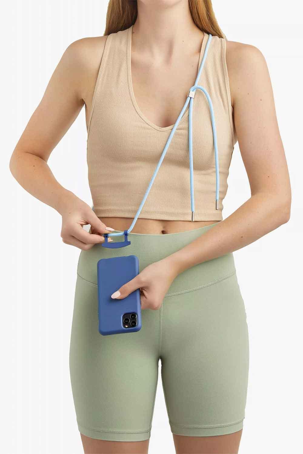 Bonibi-Askılı Telefon Kılıfı Marine Cornflower-Telefon Kılıfı-1-Milagron.com