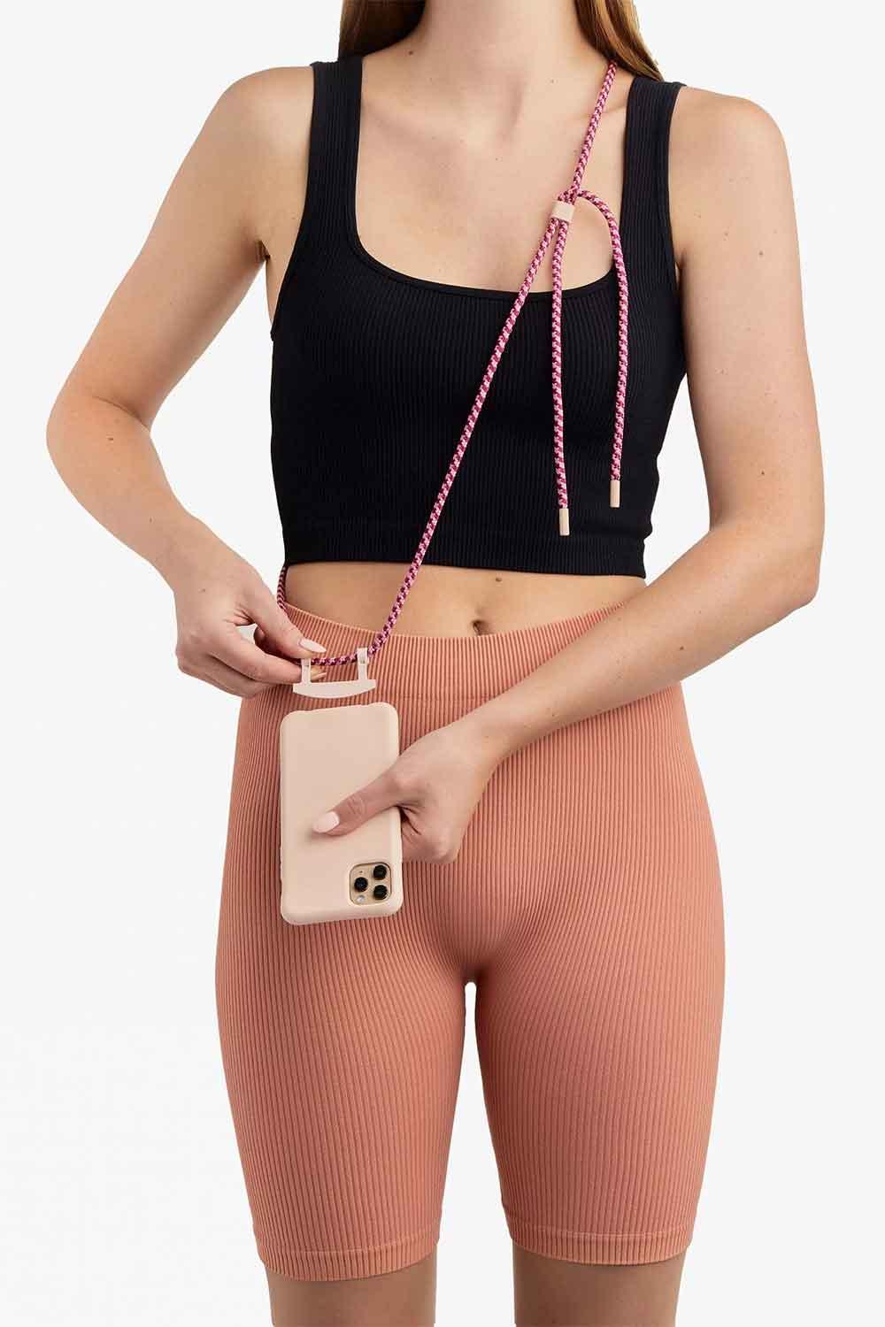 Bonibi-Askılı Telefon Kılıfı Pinkdust-Telefon Kılıfı-2-Milagron.com