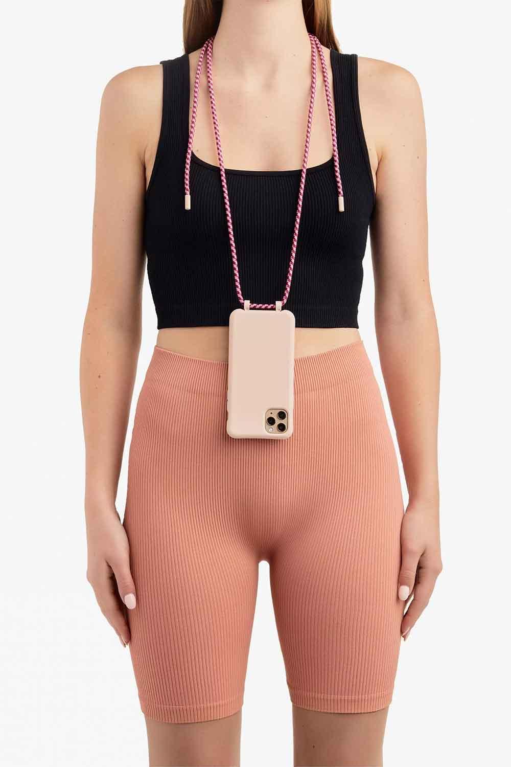 Bonibi-Askılı Telefon Kılıfı Pinkdust-Telefon Kılıfı-3-Milagron.com