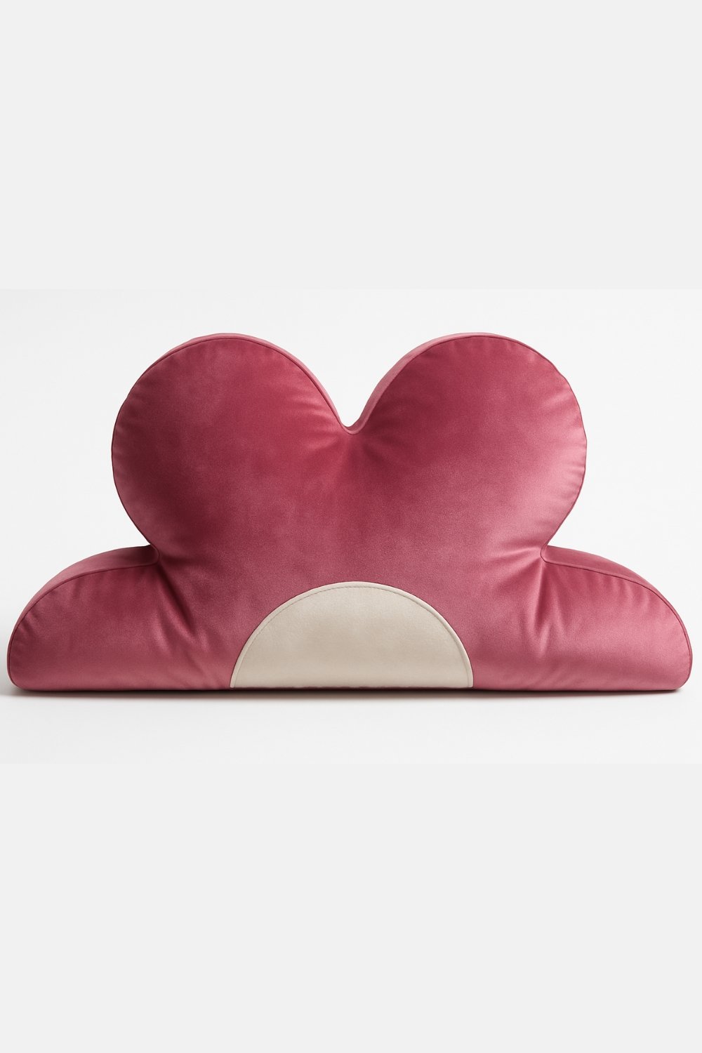 Börb-İpek Kadife Yarım Çiçek Yastık-Kırlent-1-Milagron.com