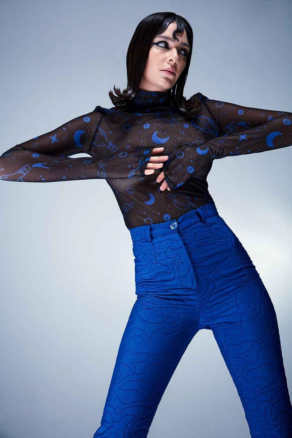 Born Villain-Thanks For All The Fish Bluz-Top-6-Milagron.com