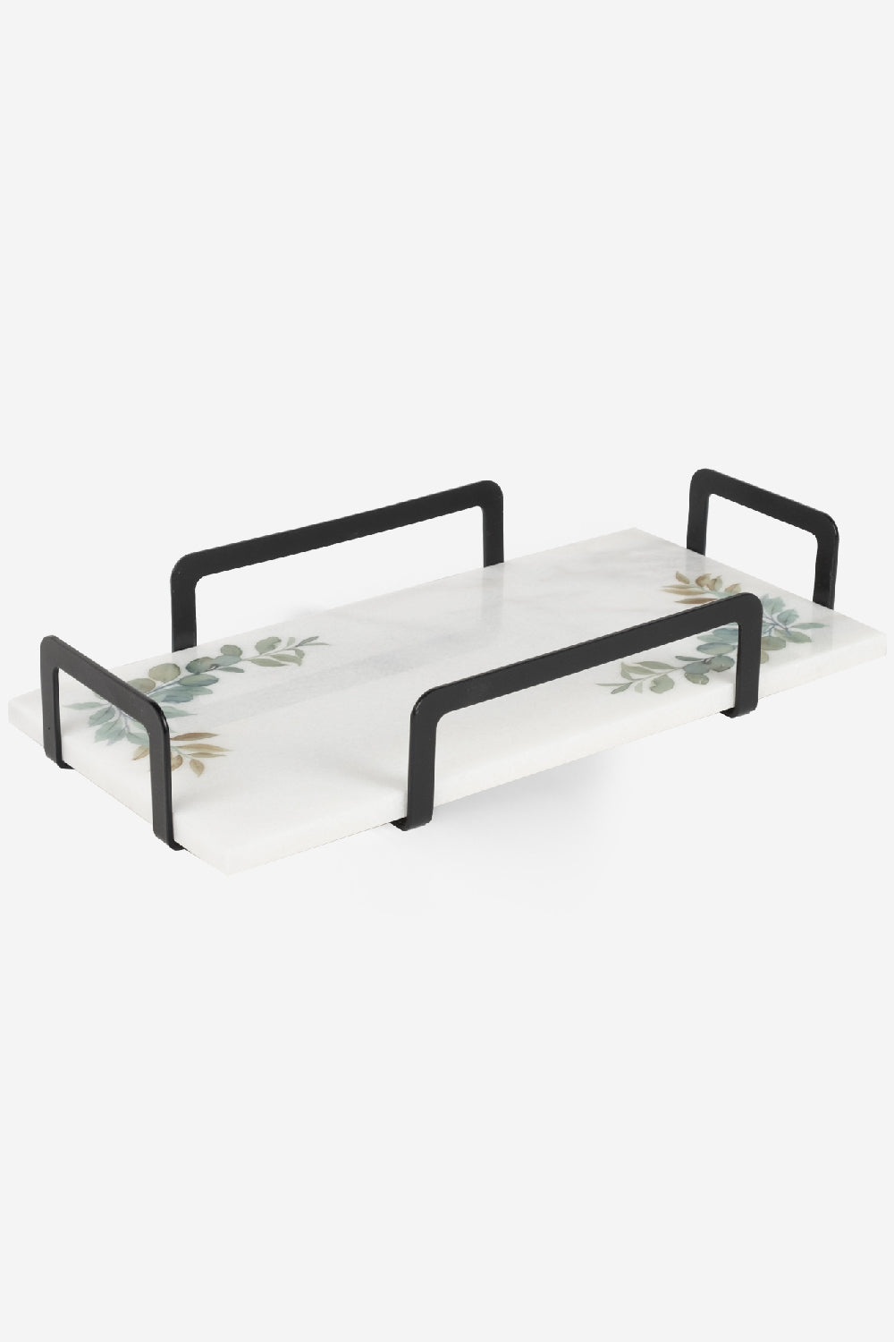 Rarart Concept-Botanica - Metal Ve Mermer Dekoratif Tepsi-Sunum Aksesuarları-2-Milagron.com