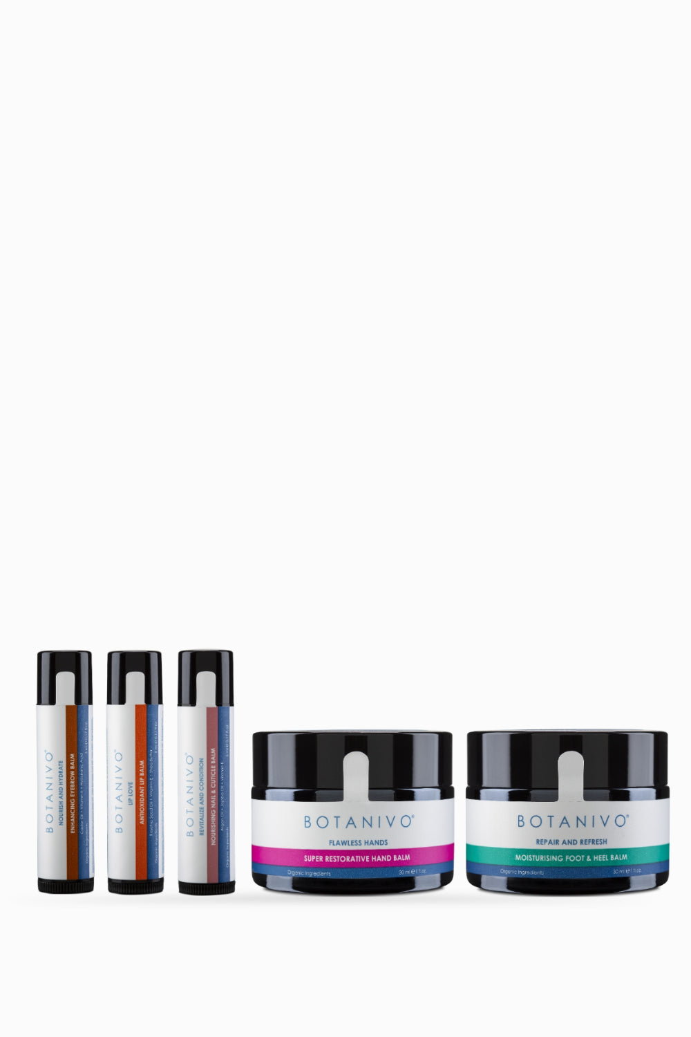 Botanivo-Botanivo Botani Beauty Set | Kaş, Dudak, Tırnak, El, Ayak Bakımları İçin Özel | 5'li | Organik İçerik-Cilt Bakım Setleri-1-Milagron.com