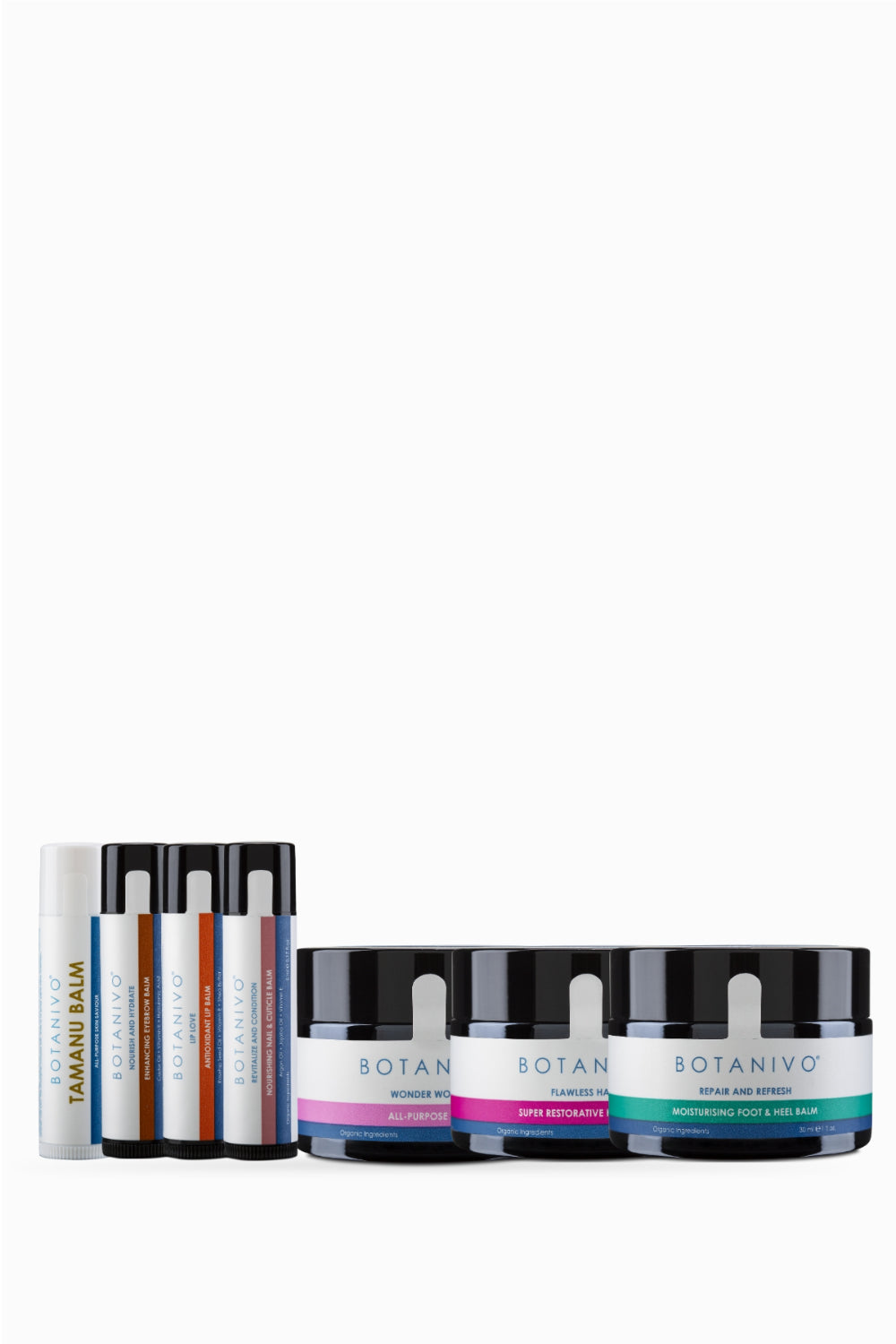 Botanivo-Botanivo Botani - Love Set | Tamanu, Kaş, Dudak, Tırnak, Wonder, El, Ayak | 7'li | Organik İçerikli-Cilt Bakım Setleri-1-Milagron.com