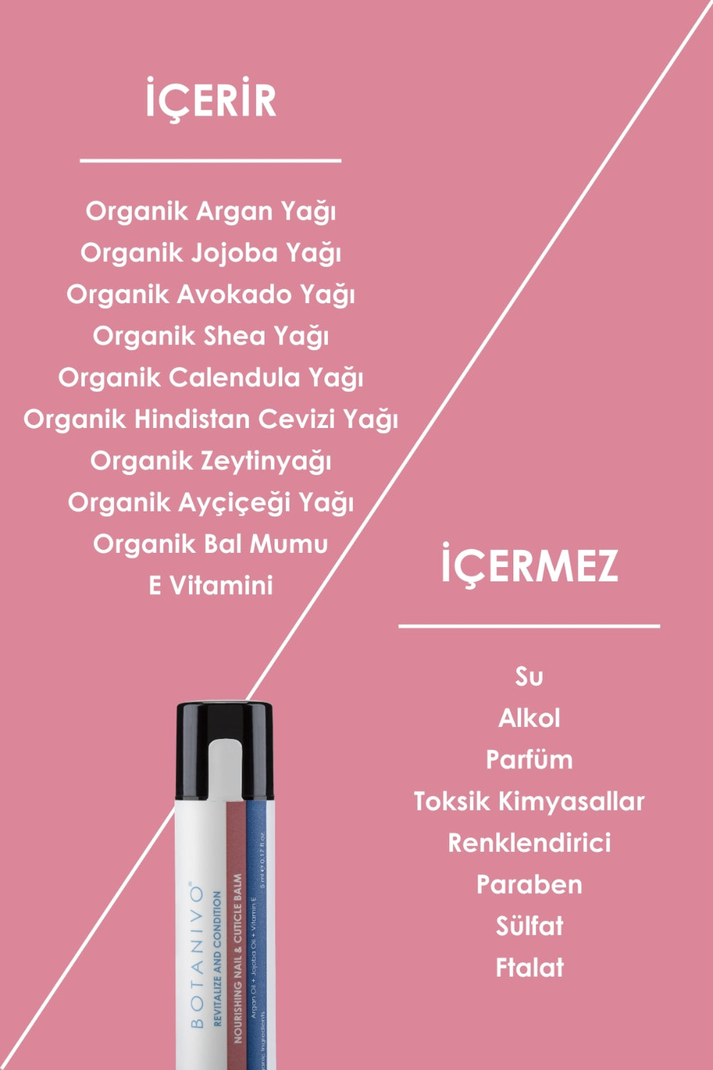 Botanivo-Botanivo Canlandırıcı Tırnak & Tırnak Eti Balmı | Besleyici & Güçlendirici | Organik İçerikli | 3x5 Ml Stick-El Kremi-4-Milagron.com