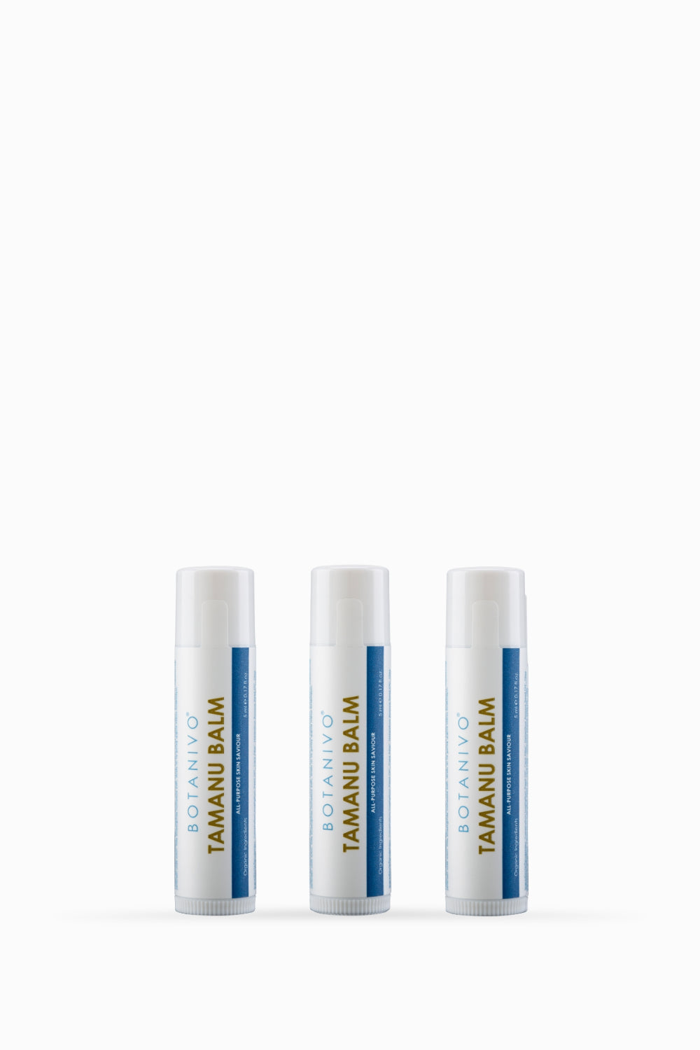 Botanivo-Botanivo Çok Amaçlı Tamanu Balm | Cilt Kurtarıcı, Onarıcı, Yatıştırıcı | Organik İçerikli | 3x5 Ml Stick-Vücut Kremi-1-Milagron.com