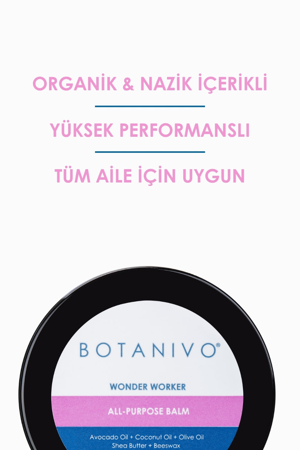 Botanivo-Botanivo Çok Amaçlı Wonder Balm | Nemlendirici, Besleyici, Yumuşatıcı | Organik İçerikli | 2x30 Ml-Vücut Kremi-4-Milagron.com