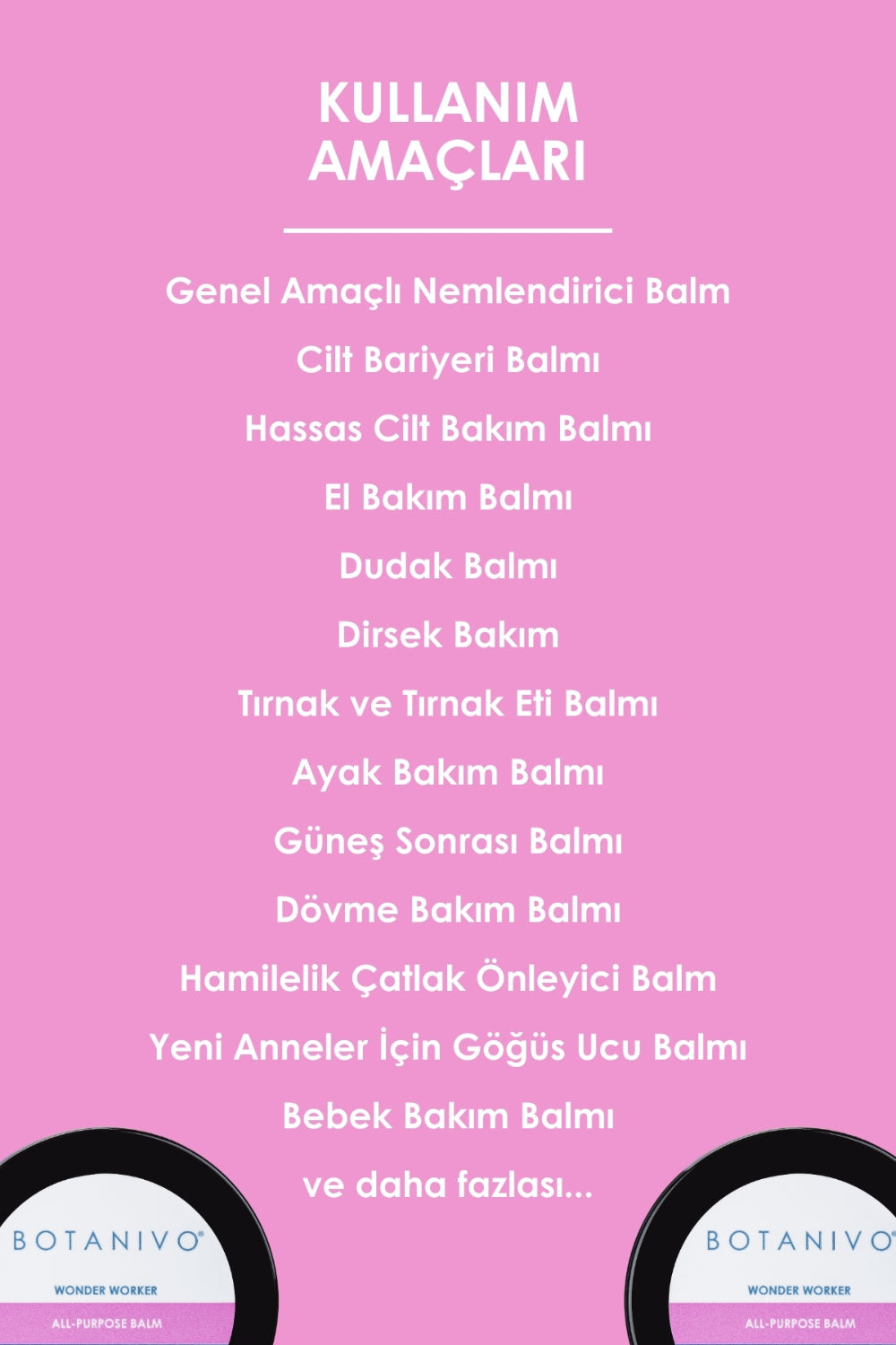 Botanivo-Botanivo Çok Amaçlı Wonder Balm | Nemlendirici, Besleyici, Yumuşatıcı | Organik İçerikli | 3x30 Ml-Cilt Bakım Setleri-3-Milagron.com