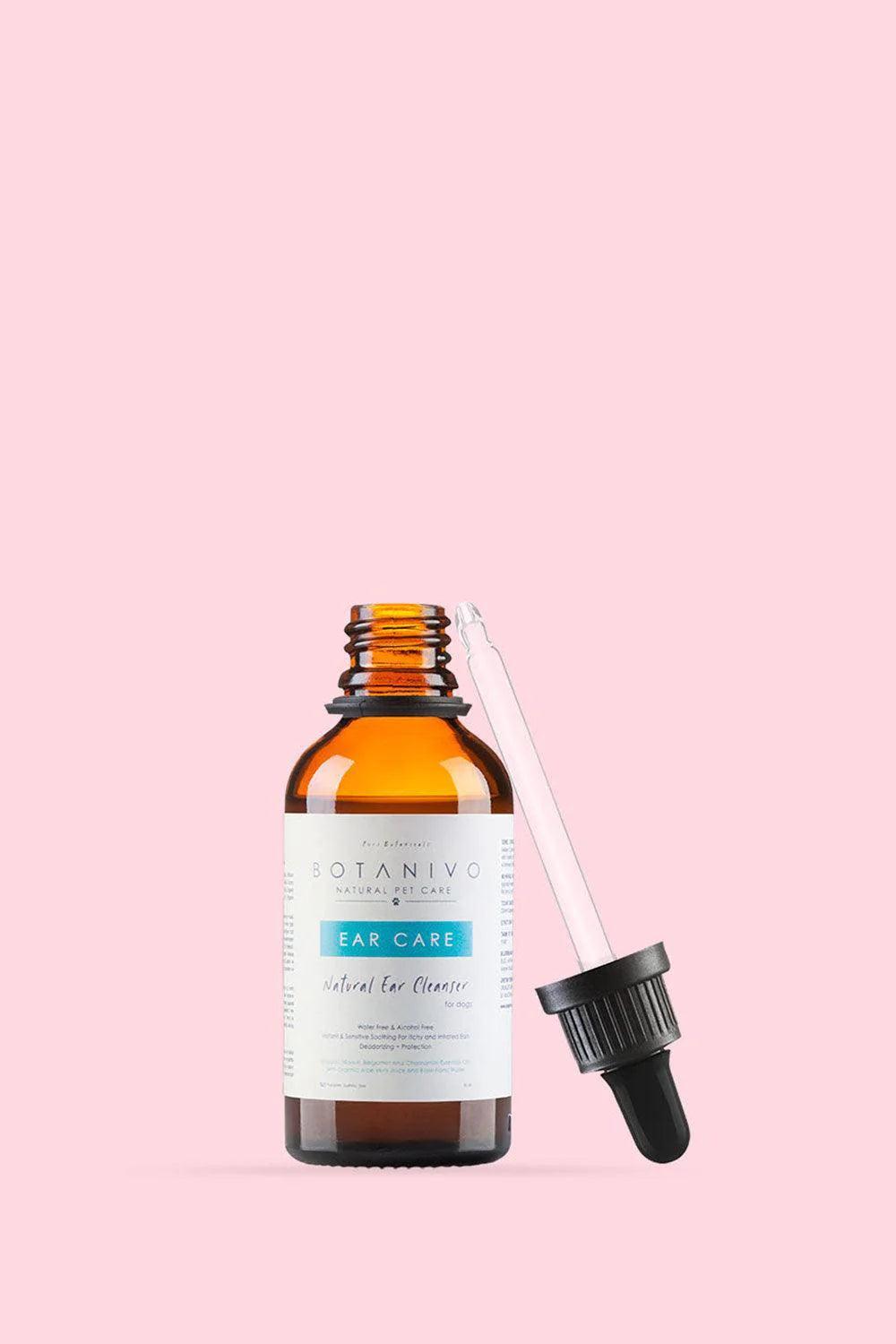 Botanivo-Botanivo Köpekler İçin Hassas Kulak Temizleme & Bakım Solüsyonu | Koku & Kaşıntı Önleyici | Organik | 50 Ml-Köpek-2-Milagron.com