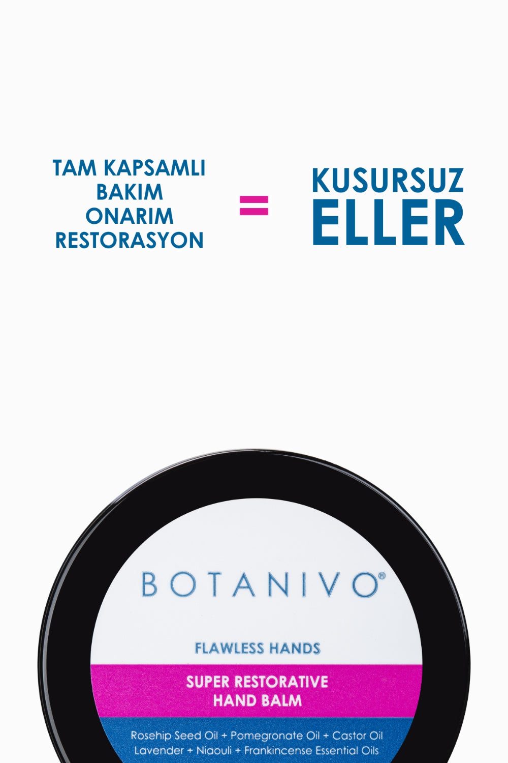 Botanivo-Botanivo Kusursuz Eller Süper Restoratif El Balmı | Yoğun Onarım, Nemlendirme | 30 Ml-El Kremi-3-Milagron.com