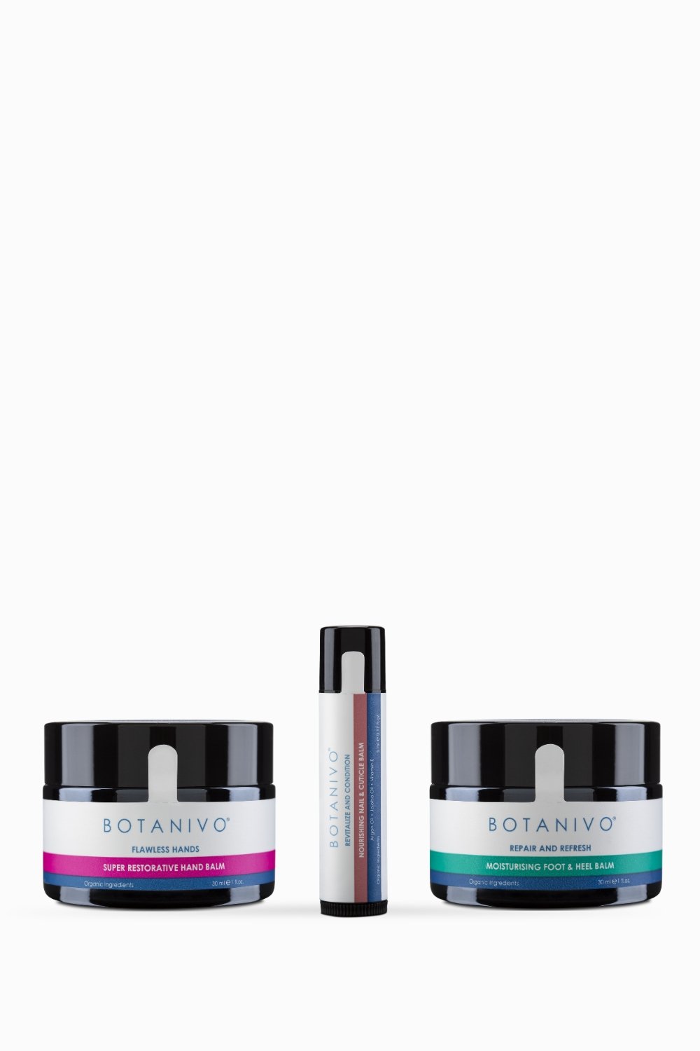 Botanivo-Botanivo Manikür & Pedikür Komple Bakım Seti | El, Tırnak & Tırnak Eti, Ayak & Topuk | Organik | 3 Lü Set-El Kremi-1-Milagron.com