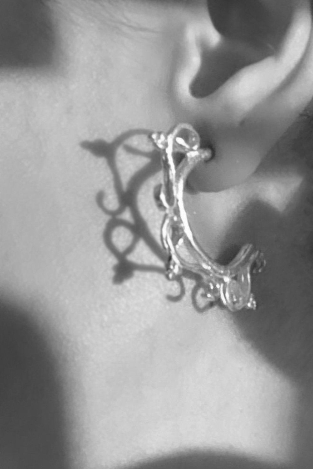 Brambuta-İnanna Small Halka Küpe-Küpe-3-Milagron.com