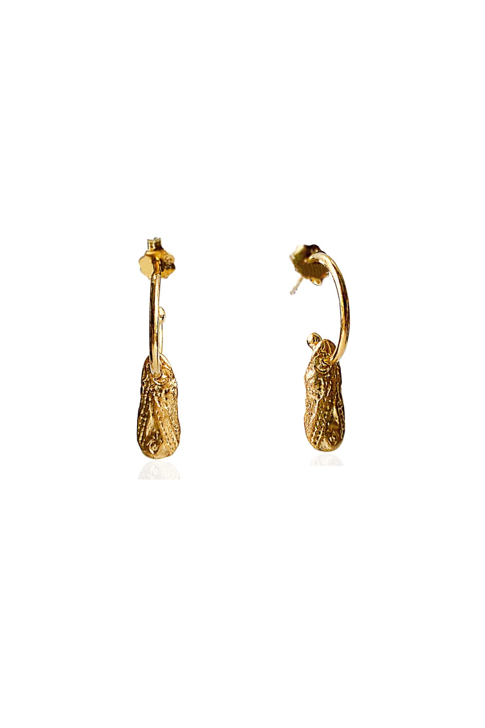 Brambuta-İsis Hoops Halka Küpe Small-Küpe-2-Milagron.com