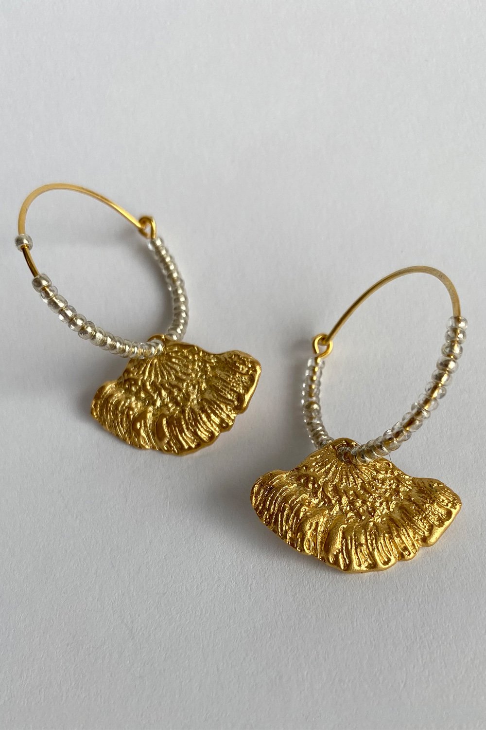 Brambuta-Venüs Halka Küpe Gold-Küpe-3-Milagron.com