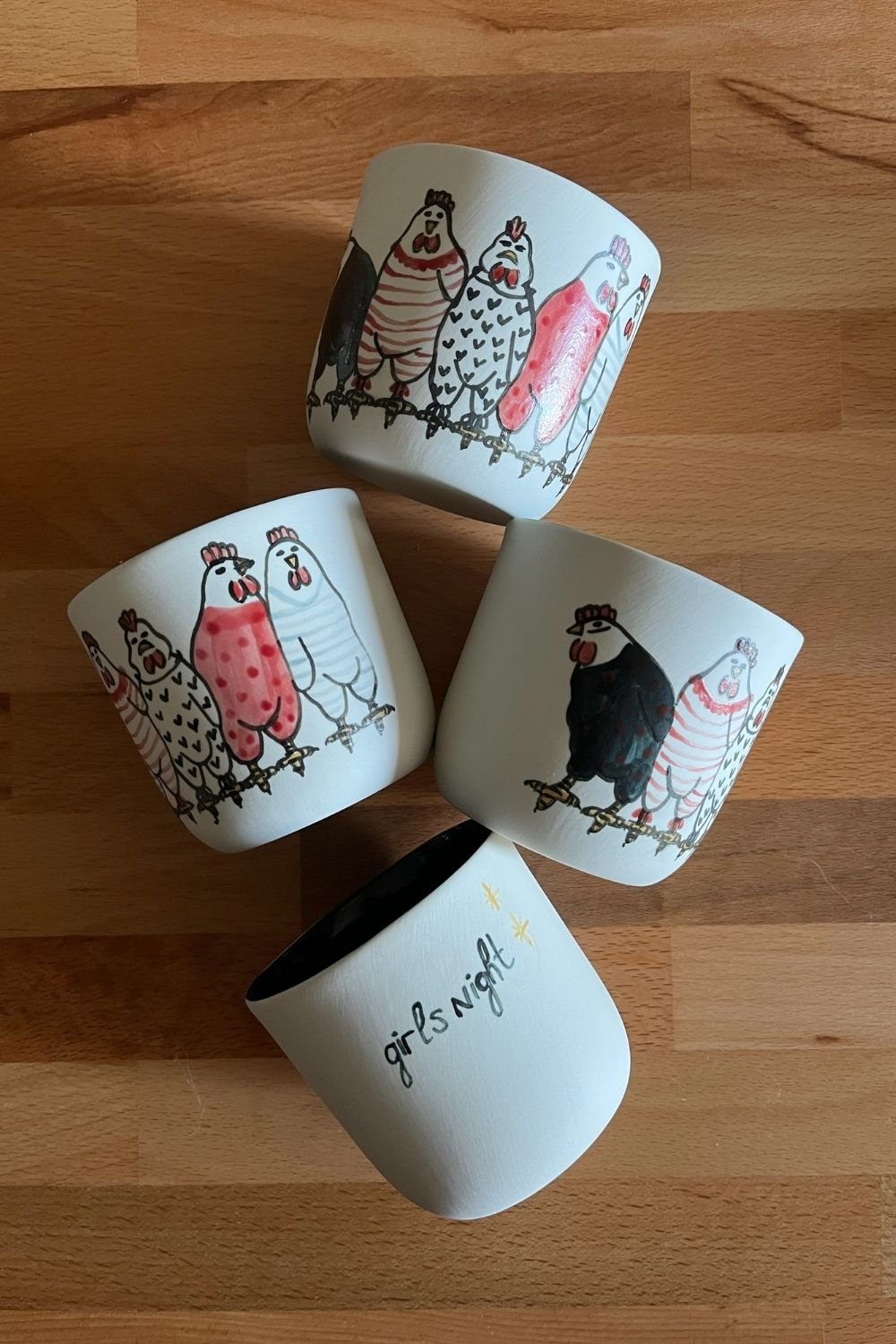 Büşra Mert Artworks-Girls Night Kupa-Bardak-1-Milagron.com