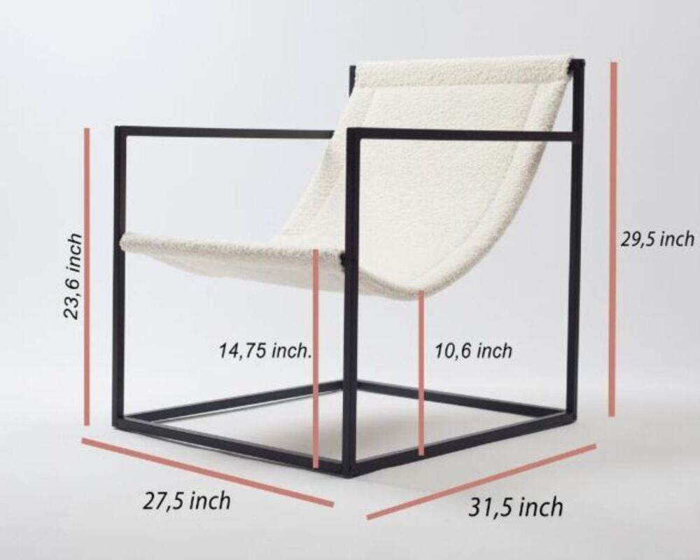 By Kalkan-Mai̇son Fer Metal Bahçe, Salon Berjeri-Tekli Koltuk-8-Milagron.com