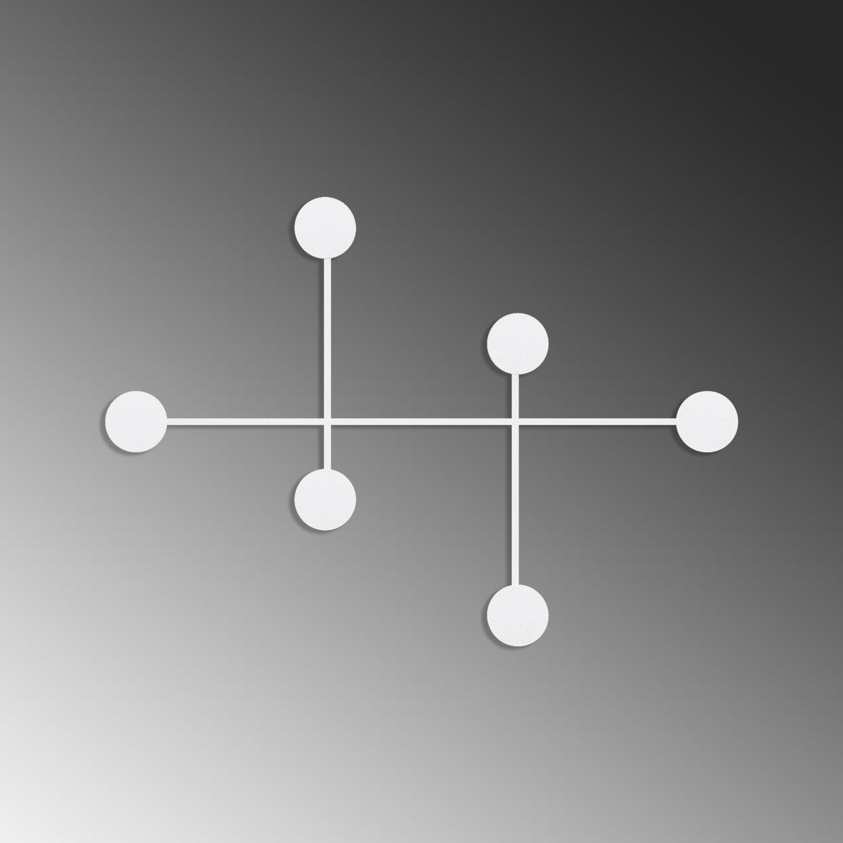 Amt-003-B Dekoratif Metal Askılık